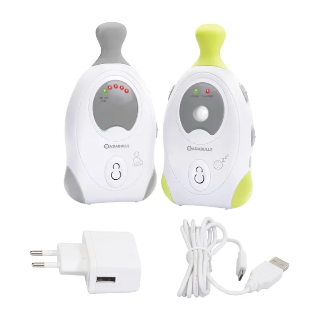 badabulle-baby-online-300m-babyphone-audio-analogique-avec-veilleuse-alarme-sono image 1