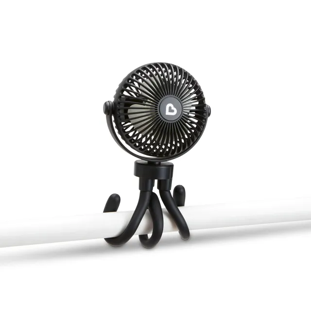 munchkin-ventilateur-de-poussette-portable-mini-360-4-vitesses-lumi-res-led-colo image 1