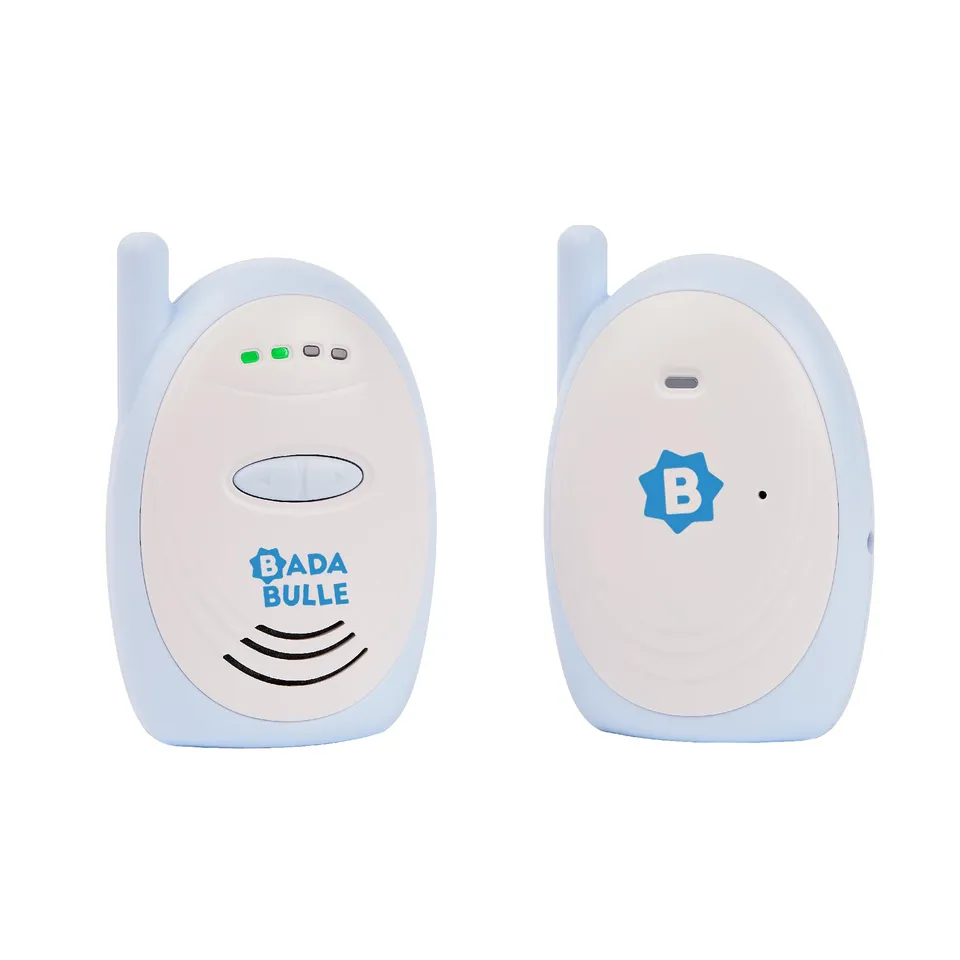 badabulle-babyphone-audio-300m-compact-alarme-sonore-et-visuelle-clip-ceinture-f image 1