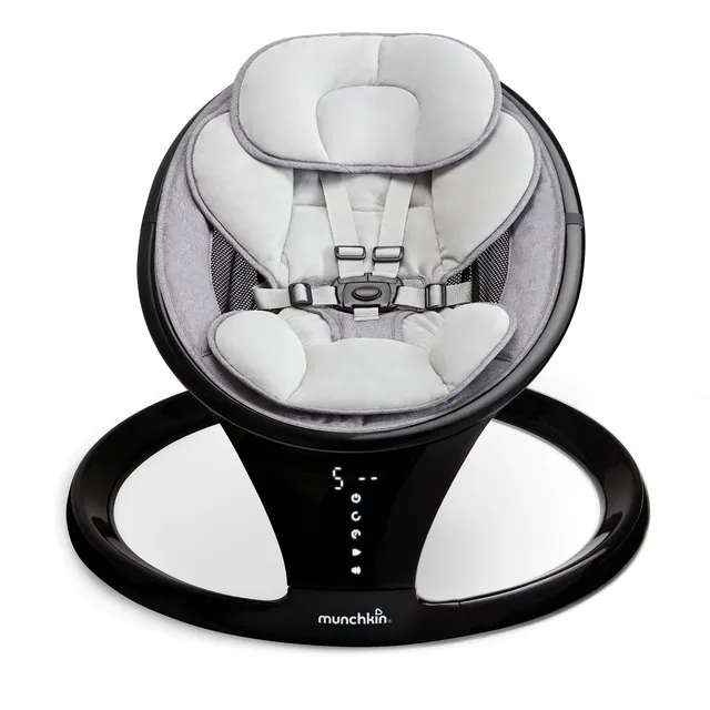 munchkin-balancelle-lectrique-b-b-bluetooth-avec-sons-et-t-l-commande-portable-m image 1