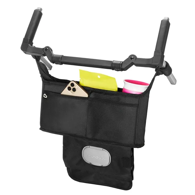 munchkin-organisateur-de-poussette-universel-avec-2-porte-gobelets-tui-lingettes image 1