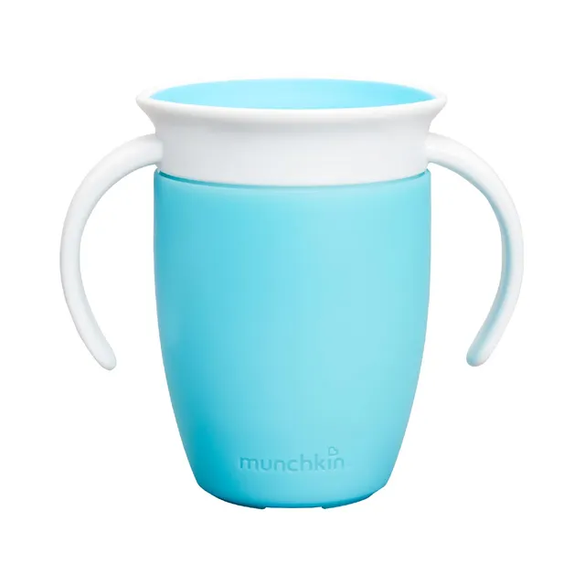 munchkin-miracle-360-tasse-bec-d-apprentissage-antifuites-207-ml-avec-poign-es-s image 1