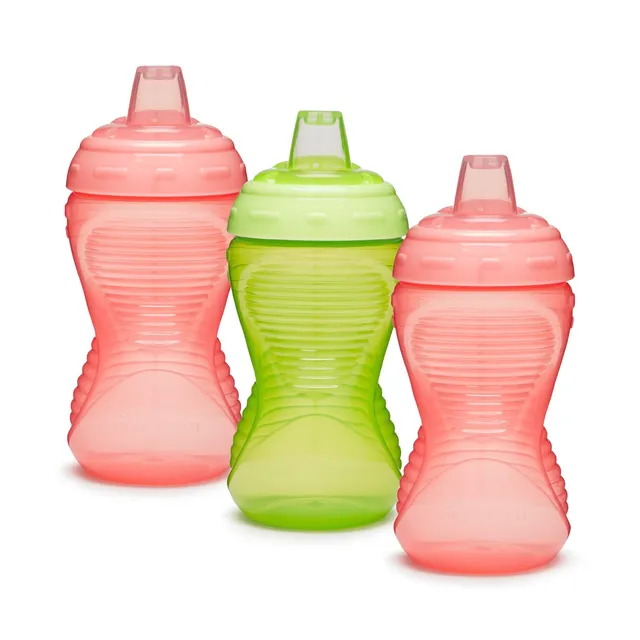 munchkin-mighty-grip-lot-de-3-gobelets-d-apprentissage-avec-bec-souple-296-ml-10 image 1