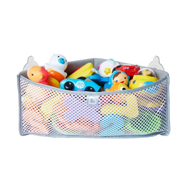 munchkin-high-n-dry-filet-de-rangement-d-angle-pour-jouets-de-bain-avec-ventouse image 1