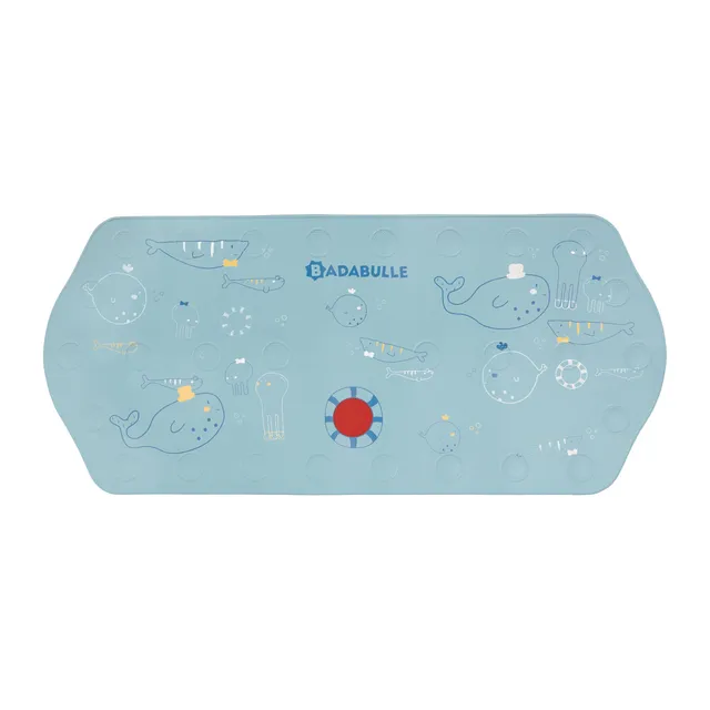 badabulle-tapis-de-bain-xxl-antid-rapant-91-cm-avec-28-ventouses-et-t-moin-de-te image 1