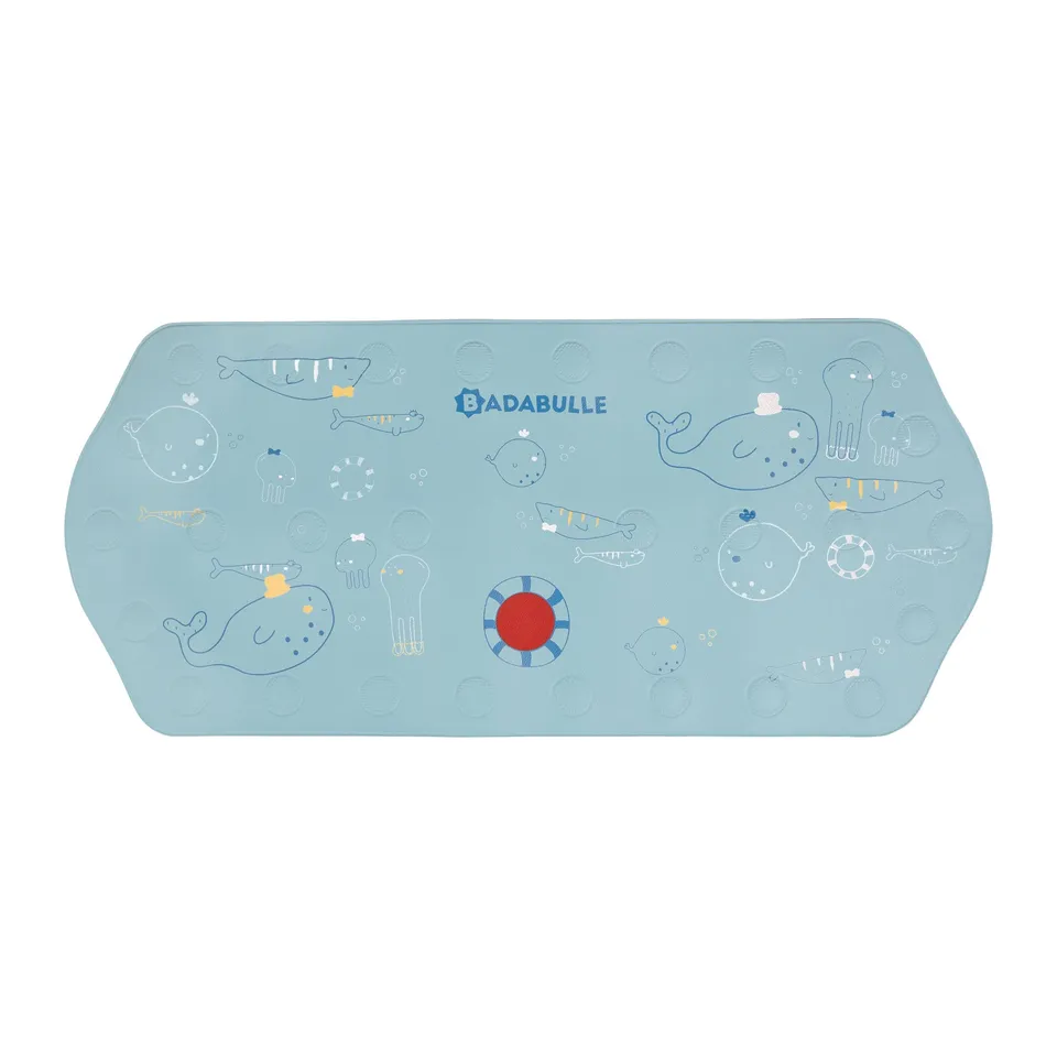 badabulle-tapis-de-bain-xxl-antid-rapant-91-cm-avec-28-ventouses-et-t-moin-de-te image 1