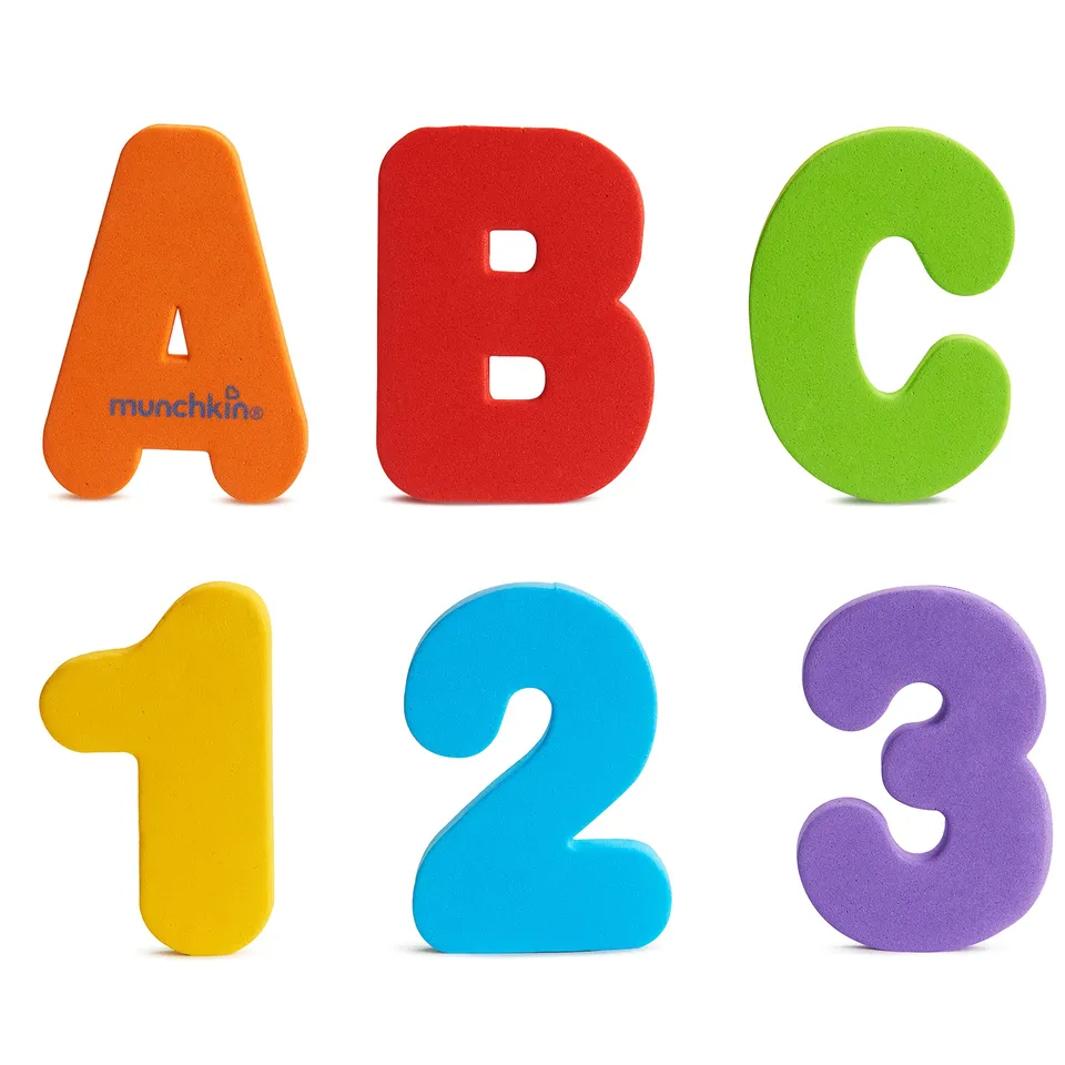 munchkin-lettres-chiffres-de-bain-learn-set-ducatif-de-36-mousses-flottantes-aut image 1