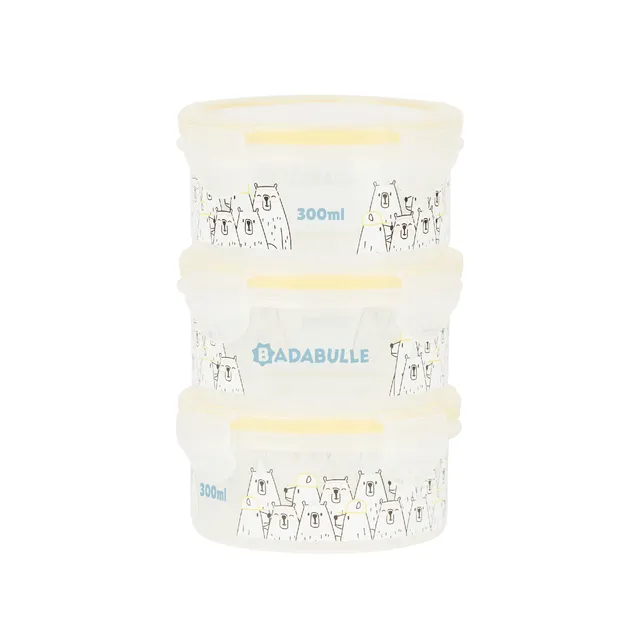 badabulle-maxibox-bo-tes-de-conservation-b-b-lot-de-3-x-300-ml-100-herm-tiques-a image 1