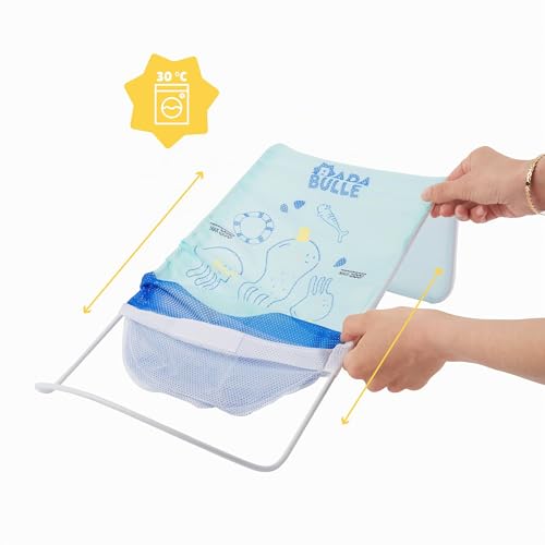 badabulle-hamac-de-bain-ergonomique-transat-de-bain-vacuation-rapide-pour-nouvea image 7