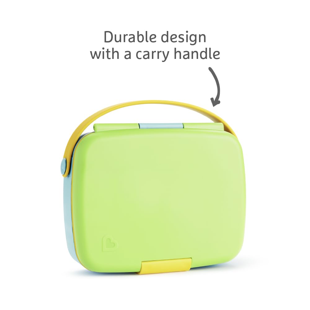 munchkin-bo-te-bento-5-compartiments-avec-couverts-inox-lunch-box-b-b-tout-petit image 4
