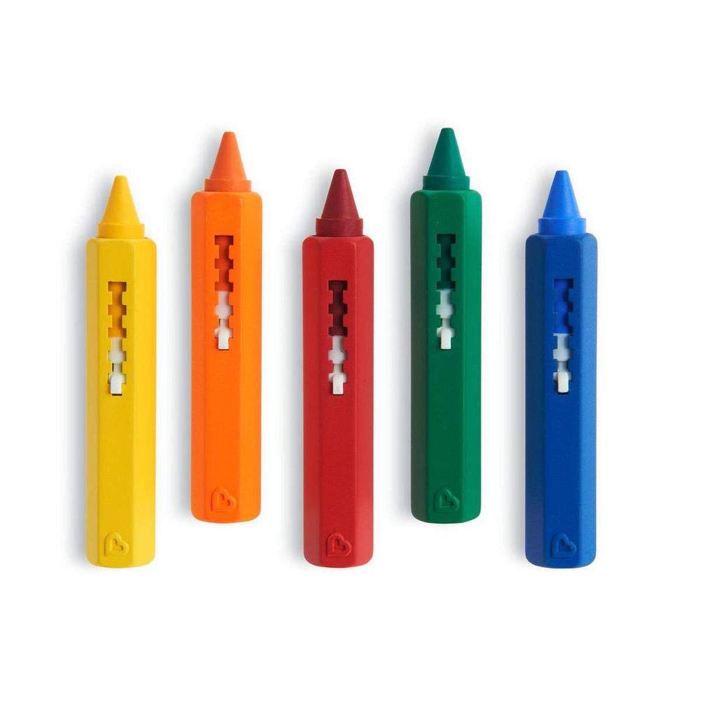 munchkin-crayons-de-bain-lavables-ensemble-de-5-crayons-couleurs-pour-carrelage- image 5