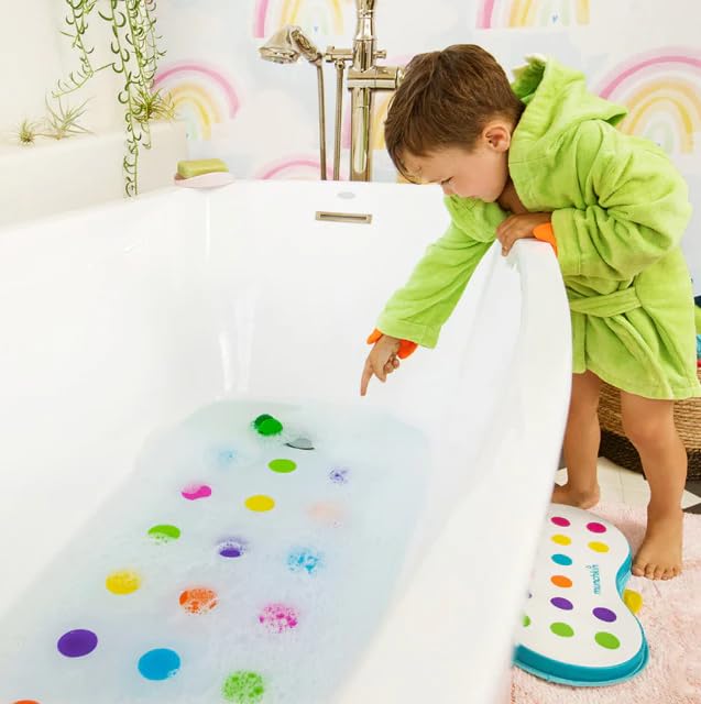 munchkin-tapis-de-bain-antid-rapant-b-b-dandy-dots-77-x-36-cm-ventouses image 5
