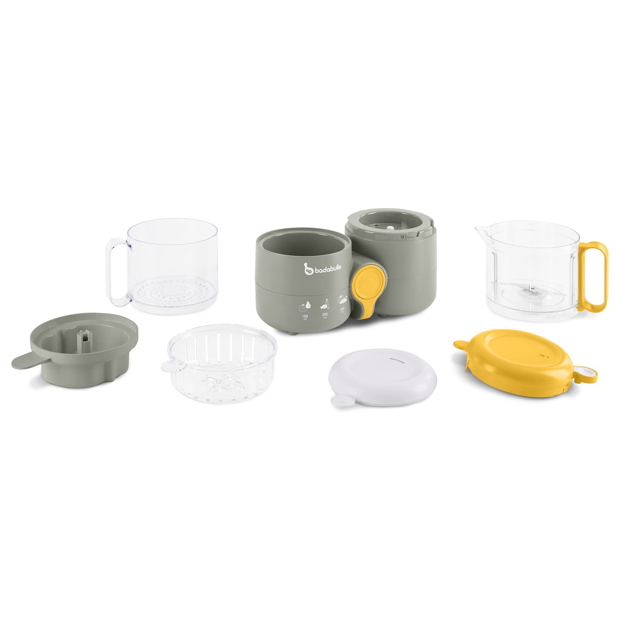 badabulle-b-easy-robot-culinaire-b-b-4-en-1-cuisson-vapeur-et-mixage-1380-ml image 4