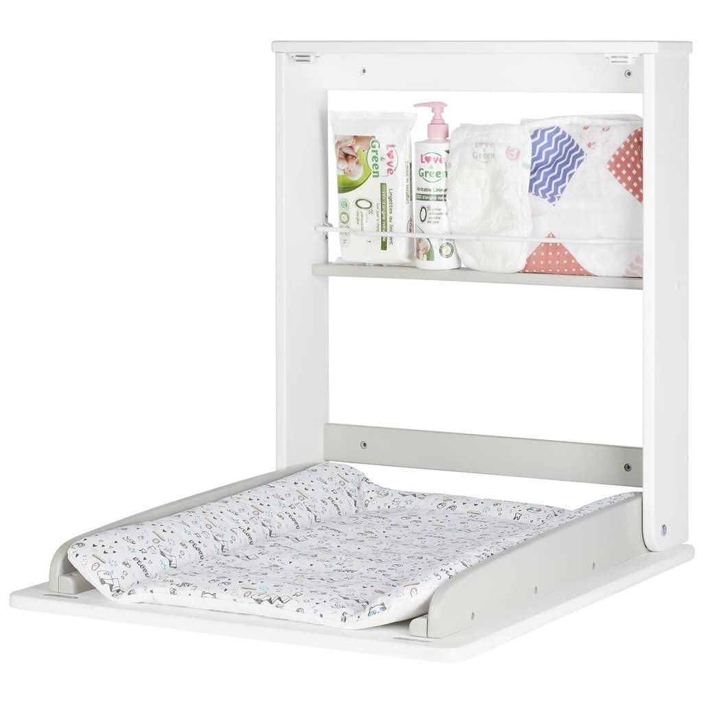 badabulle-table-langer-murale-pliable-plouf-ultra-compacte-avec-matelas-et-tag-r image 1