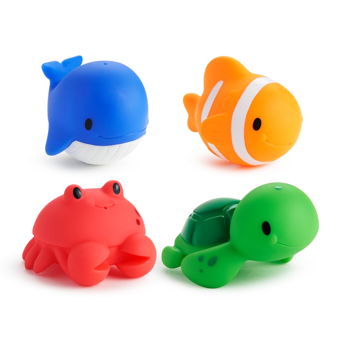 munchkin-ocean-squirters-jouets-de-bain-b-b-lot-de-4-animaux-marins-flottants-et image 1