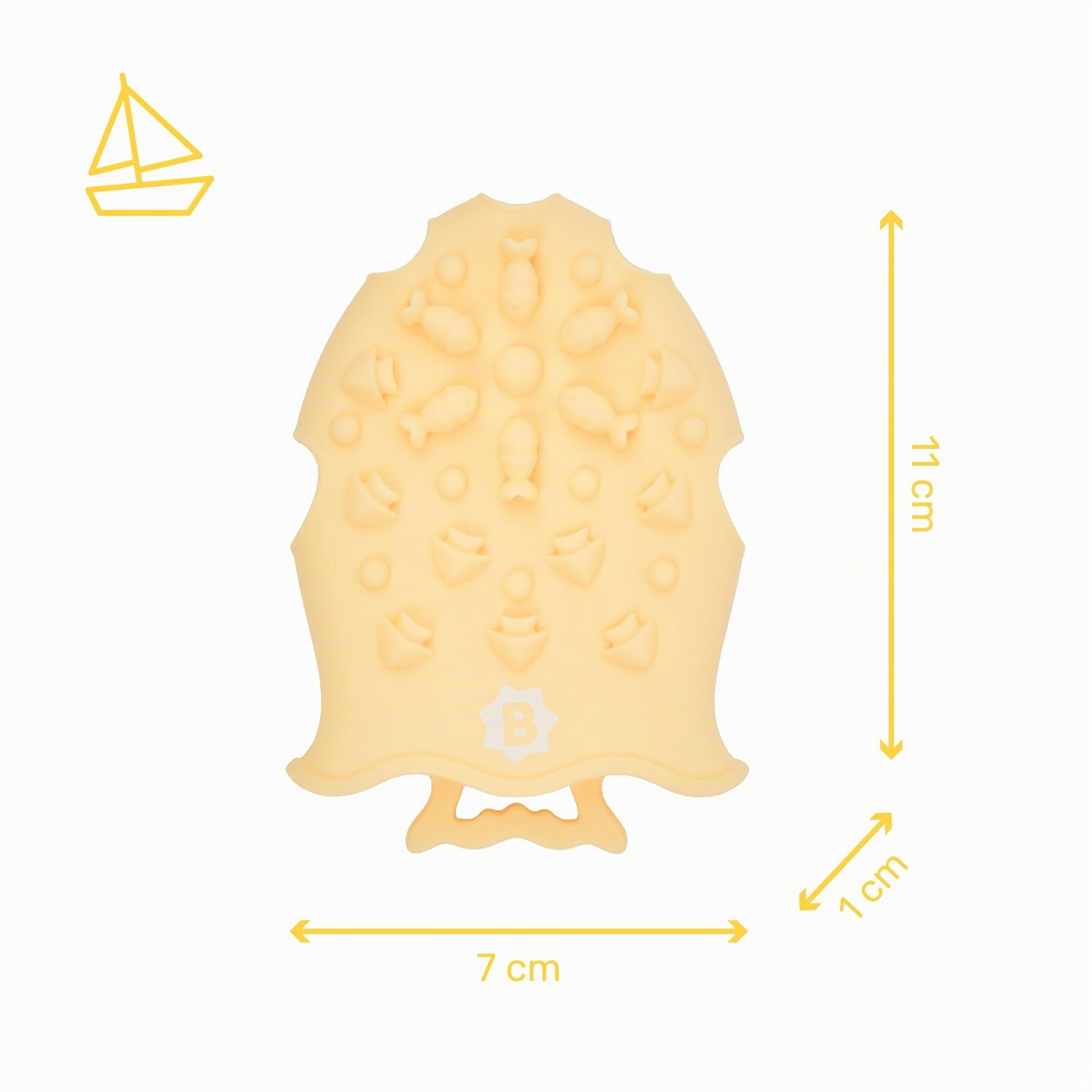 badabulle-brosse-cheveux-b-b-2-en-1-silicone-souple-brosse-cheveux-et-peigne-b-b image 6