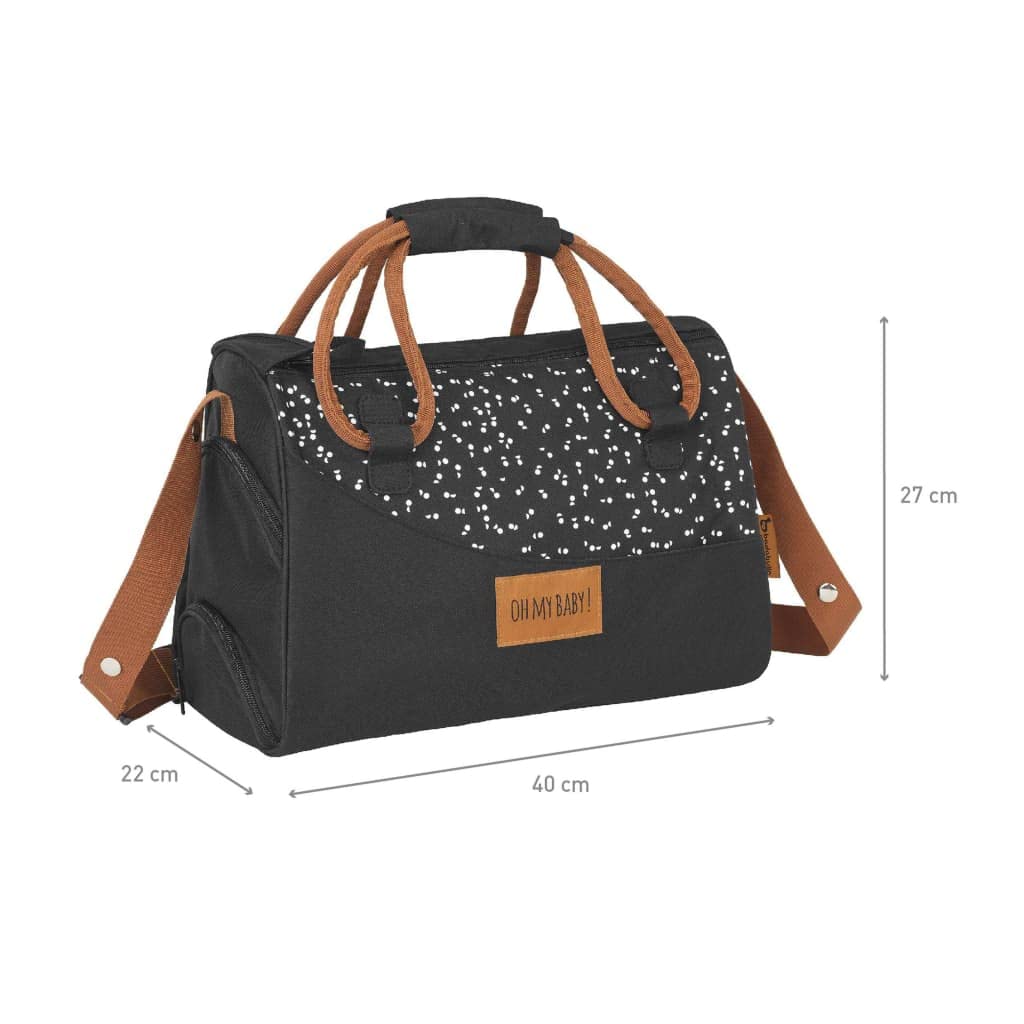 badabulle-pocketstyle-sac-langer-grande-capacit-avec-plan-langer-noir-camel image 6
