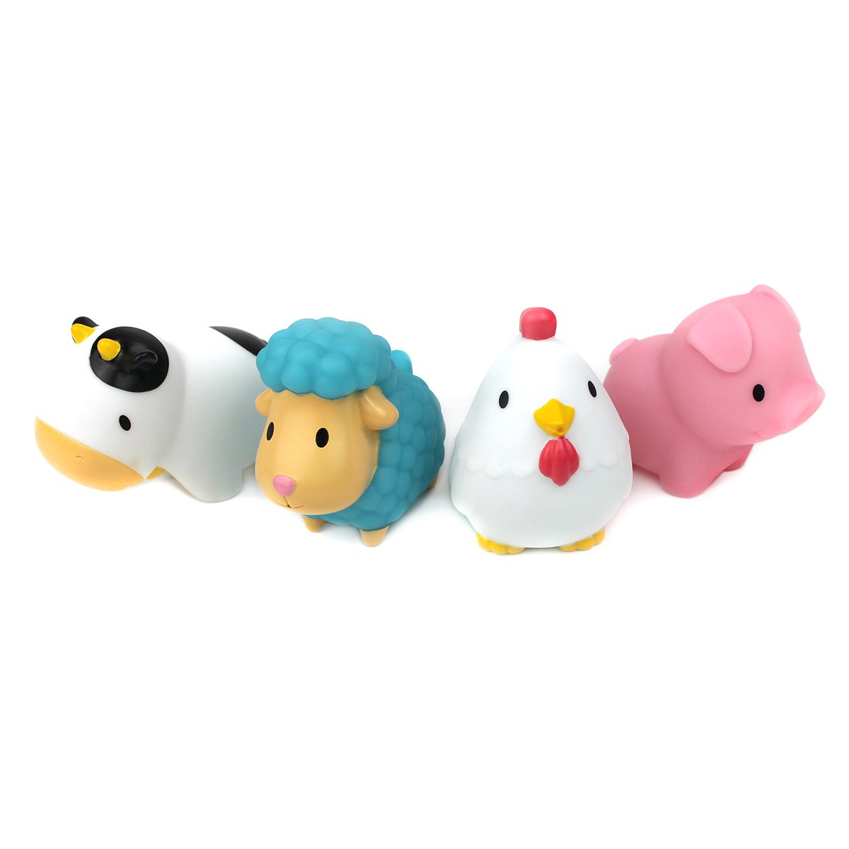 munchkin-farm-squirters-lot-de-4-jouets-de-bain-jet-d-eau-animaux-de-la-ferme-po image 8