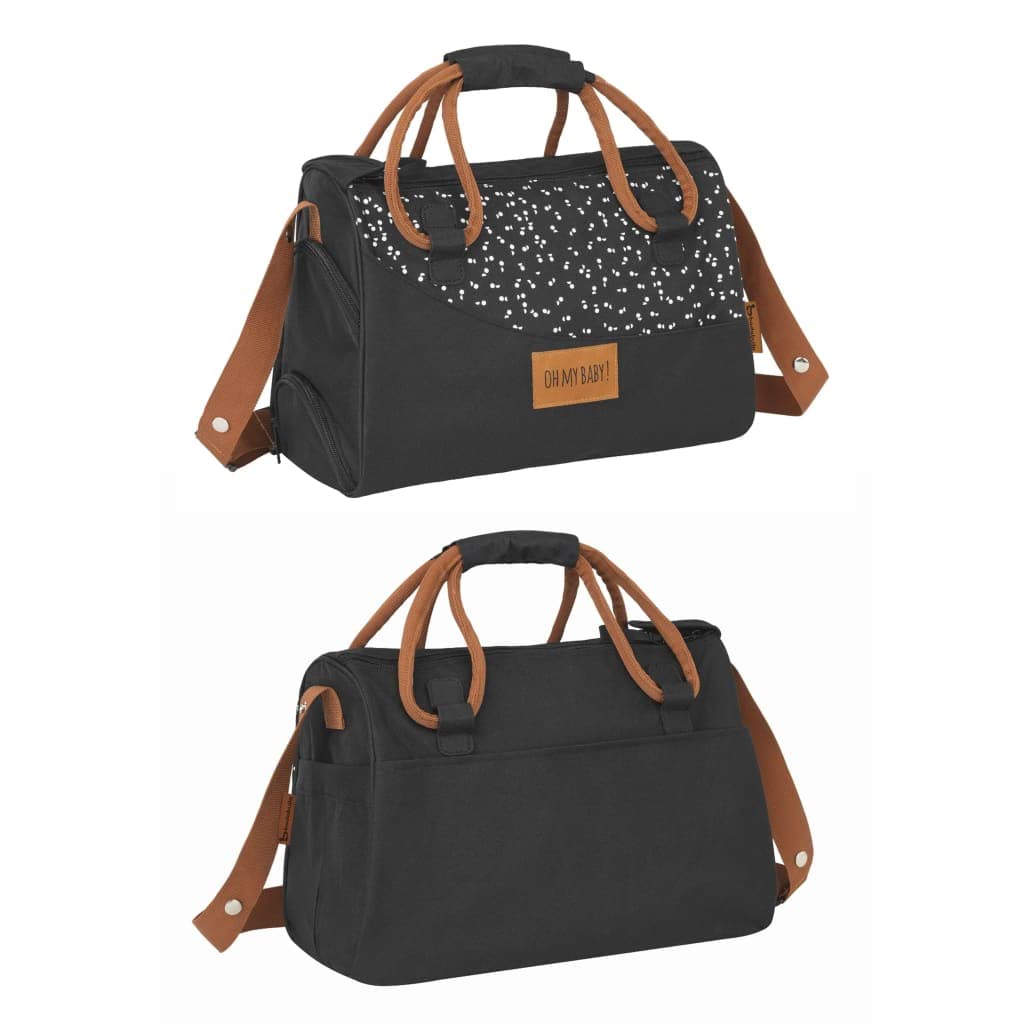 badabulle-pocketstyle-sac-langer-grande-capacit-avec-plan-langer-noir-camel image 7