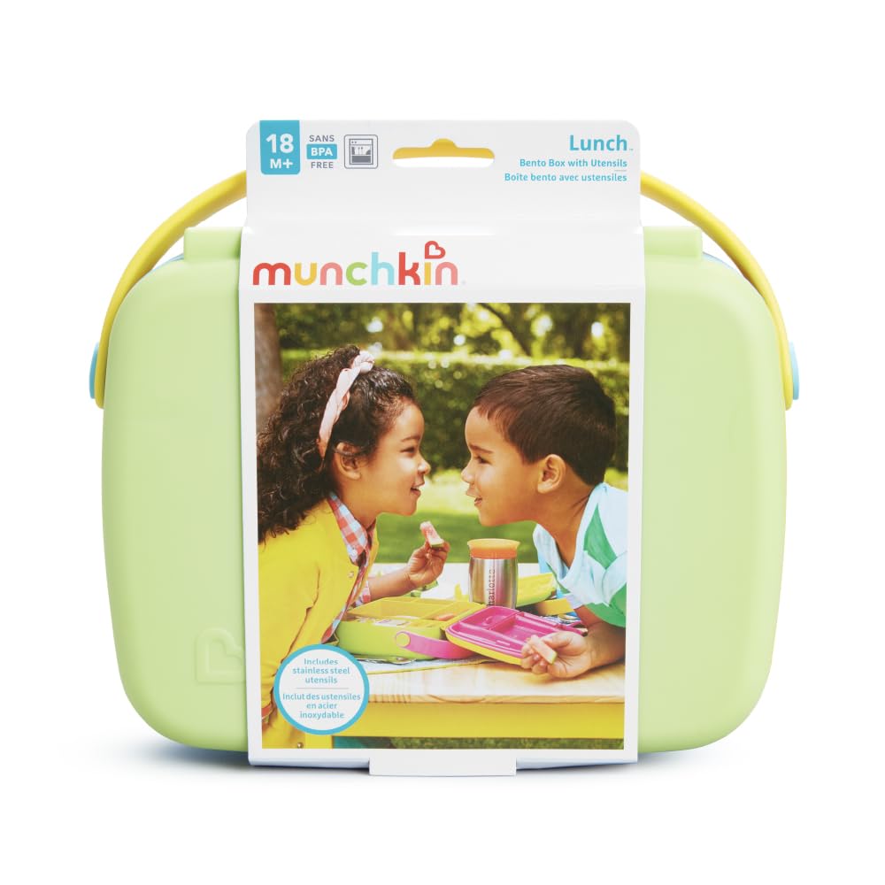 munchkin-bo-te-bento-5-compartiments-avec-couverts-inox-lunch-box-b-b-tout-petit image 7