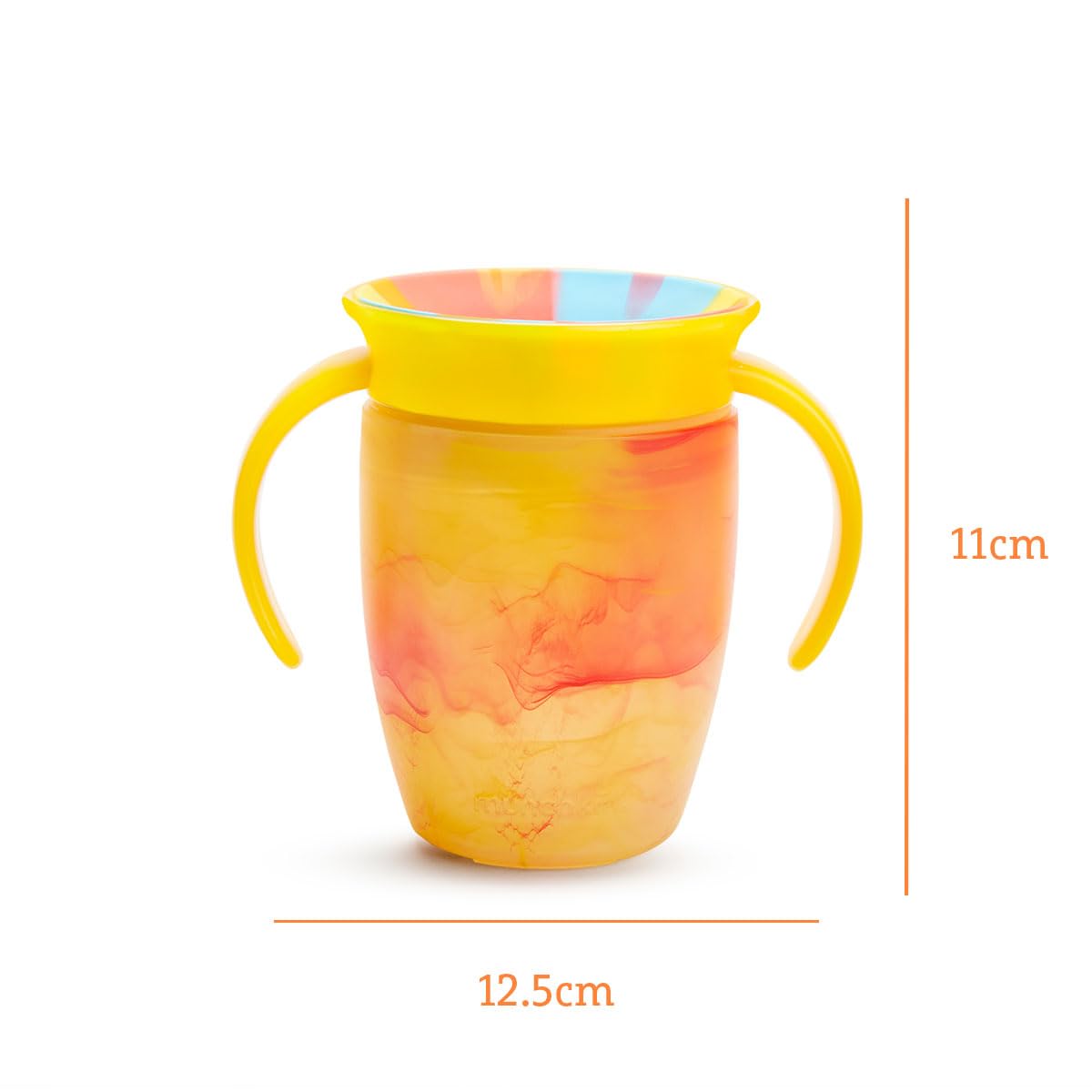 munchkin-miracle-360-lot-de-2-tasses-d-apprentissage-207-ml-avec-poign-es-antifu image 3