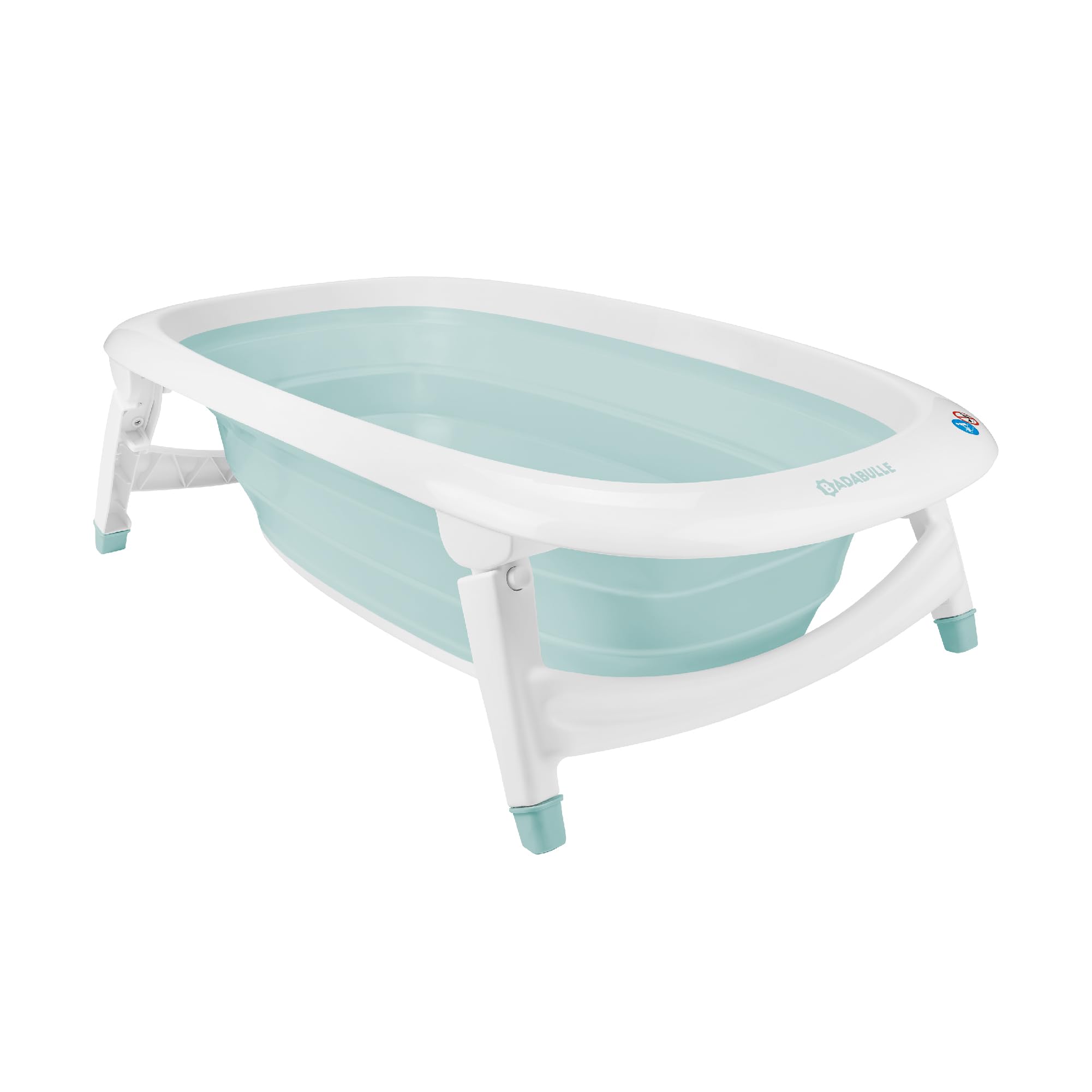 badabulle-baignoire-b-b-pliable-35l-ultra-compacte-7-cm-pieds-antid-rapants-bouc image 1