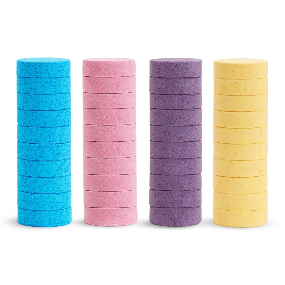 munchkin-colour-buddies-bombes-de-bain-color-es-pour-b-b-et-enfant-pack-de-40-fo image 1