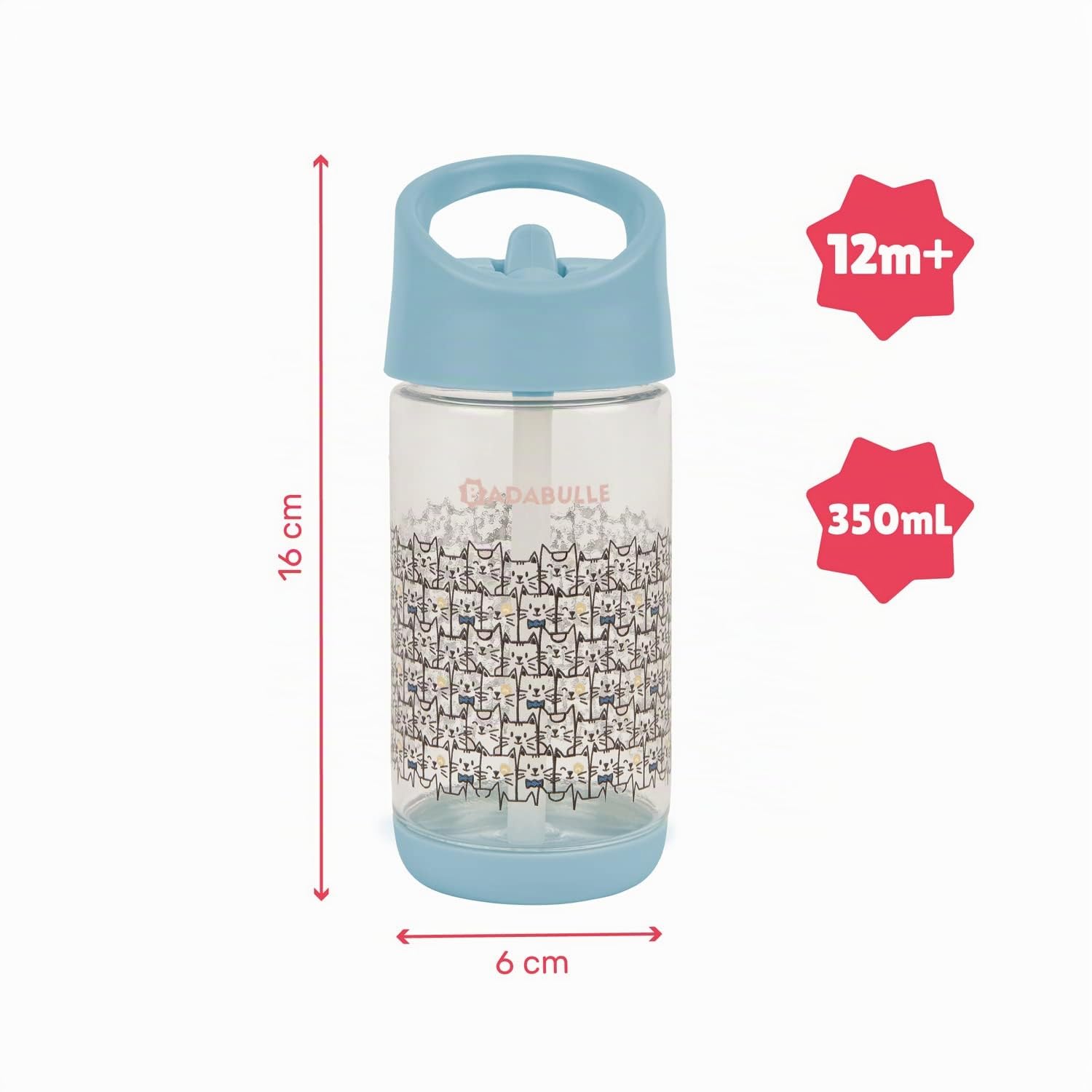 badabulle-gourde-paille-enfant-350-ml-anti-fuites-paille-rabattable-hygi-nique-d image 6