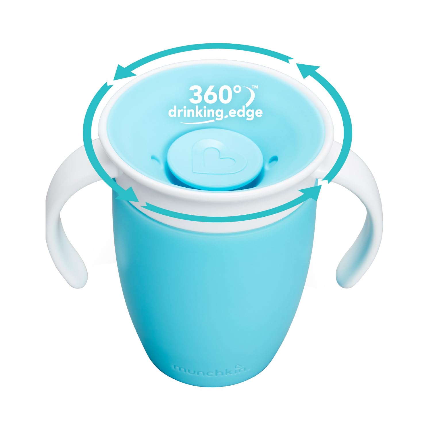 munchkin-miracle-360-tasse-bec-d-apprentissage-antifuites-207-ml-avec-poign-es-s image 2