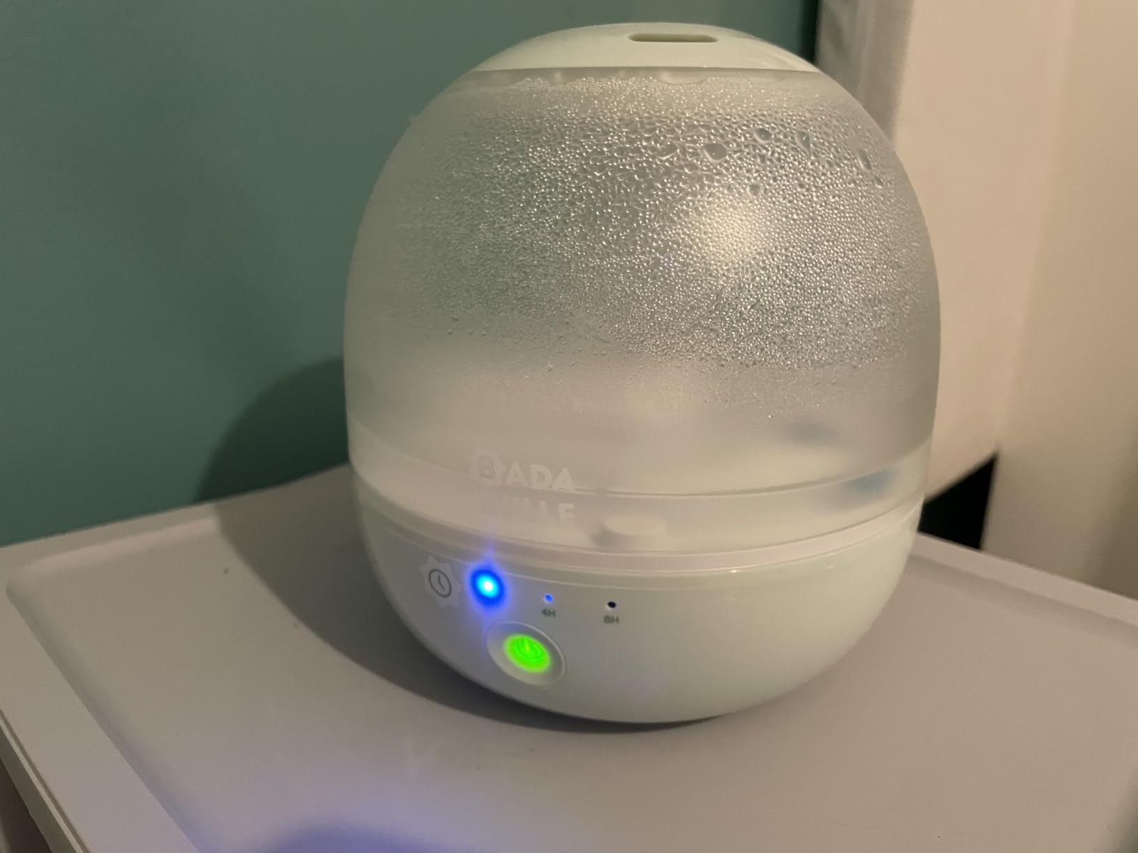 La chambre de bébé est enfin bien humidifiée