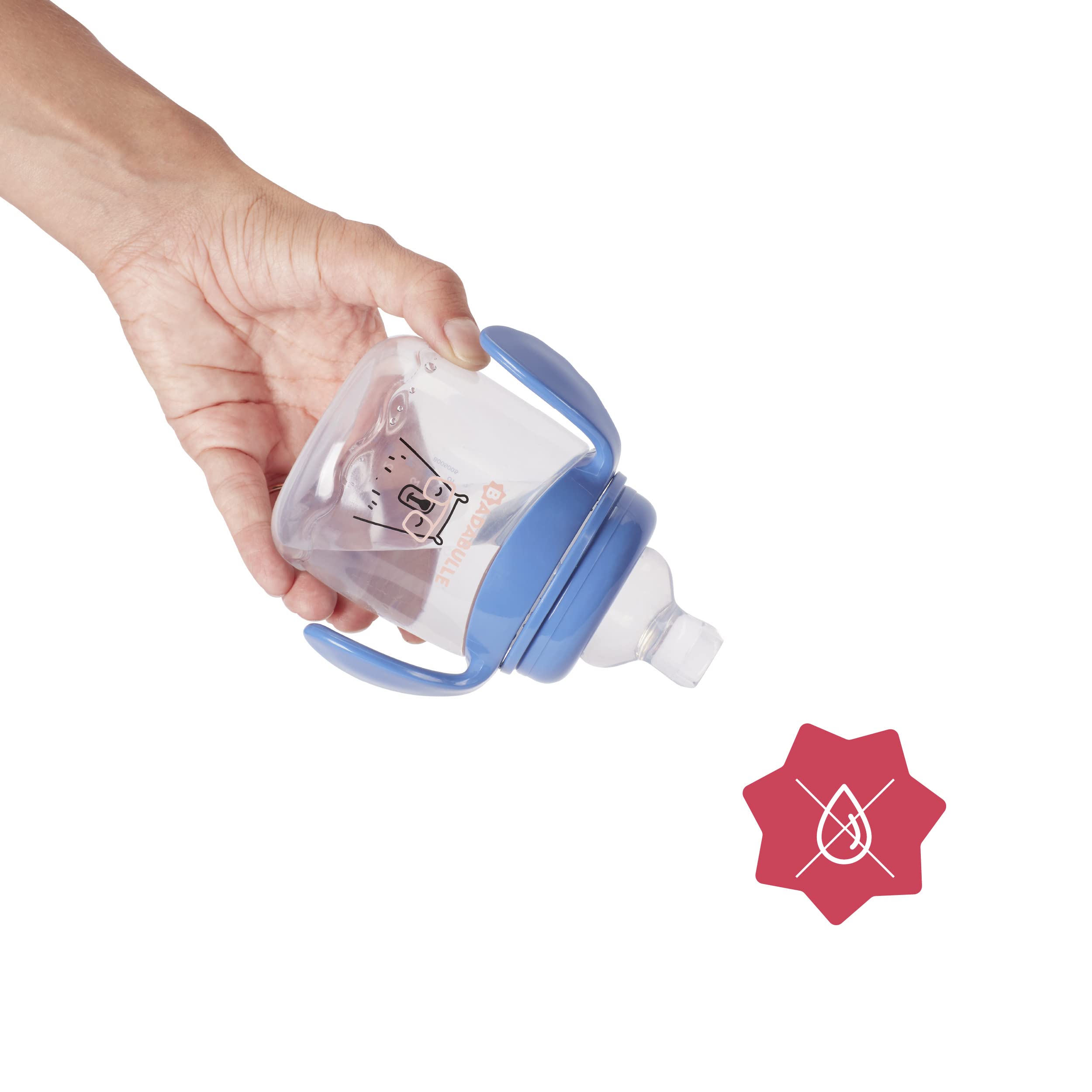 badabulle-lot-de-2-tasses-d-apprentissage-enfant-180-ml-anti-fuite-avec-poign-es image 4