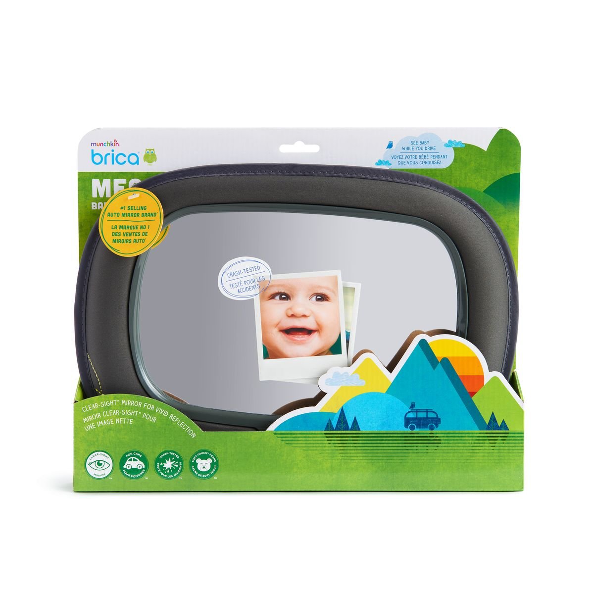 munchkin-miroir-de-voiture-b-b-in-sight-extra-large-miroir-convexe-anti-choc-tes image 5