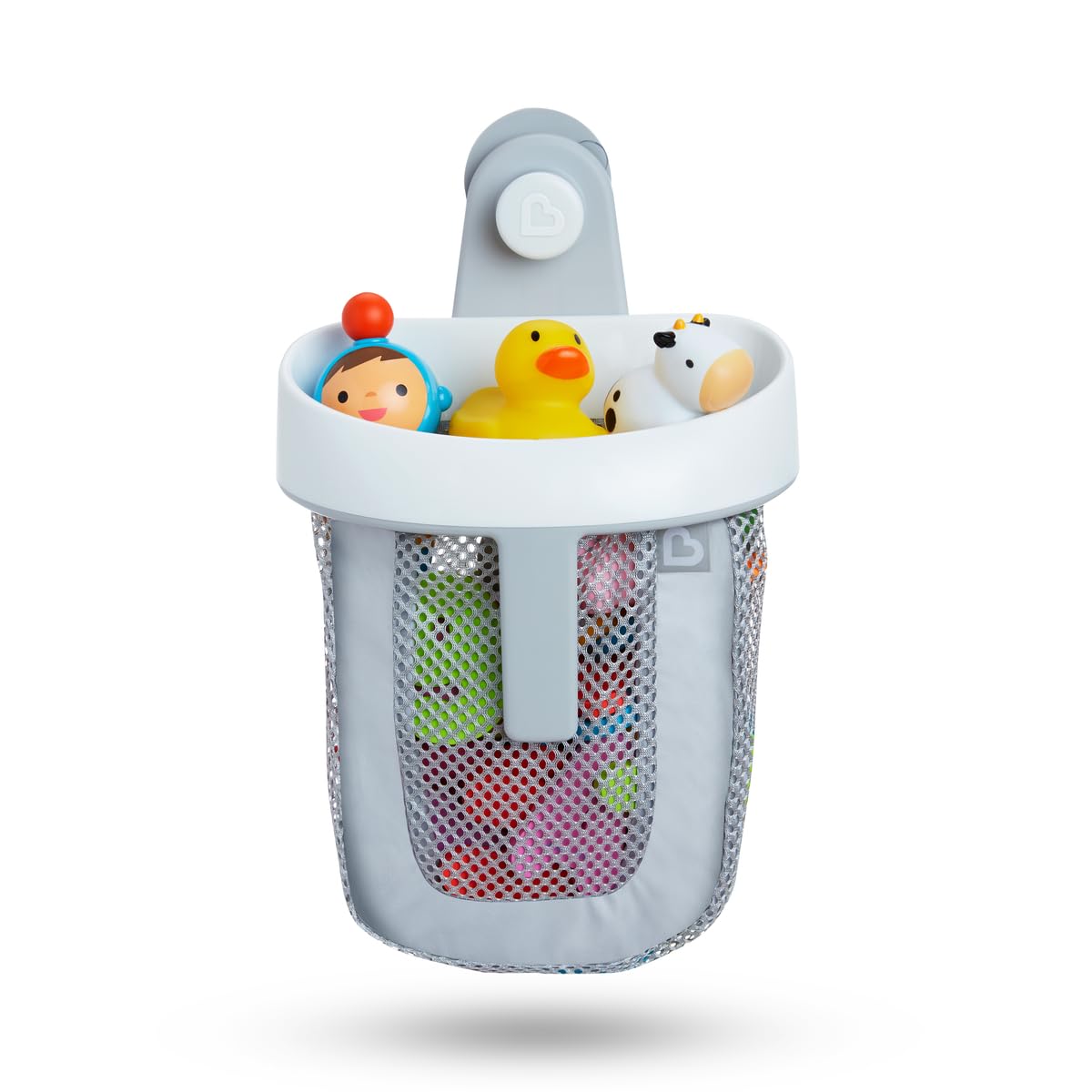 munchkin-super-scoop-panier-filet-de-rangement-de-jouets-de-bain-b-b-avec-ventou image 2