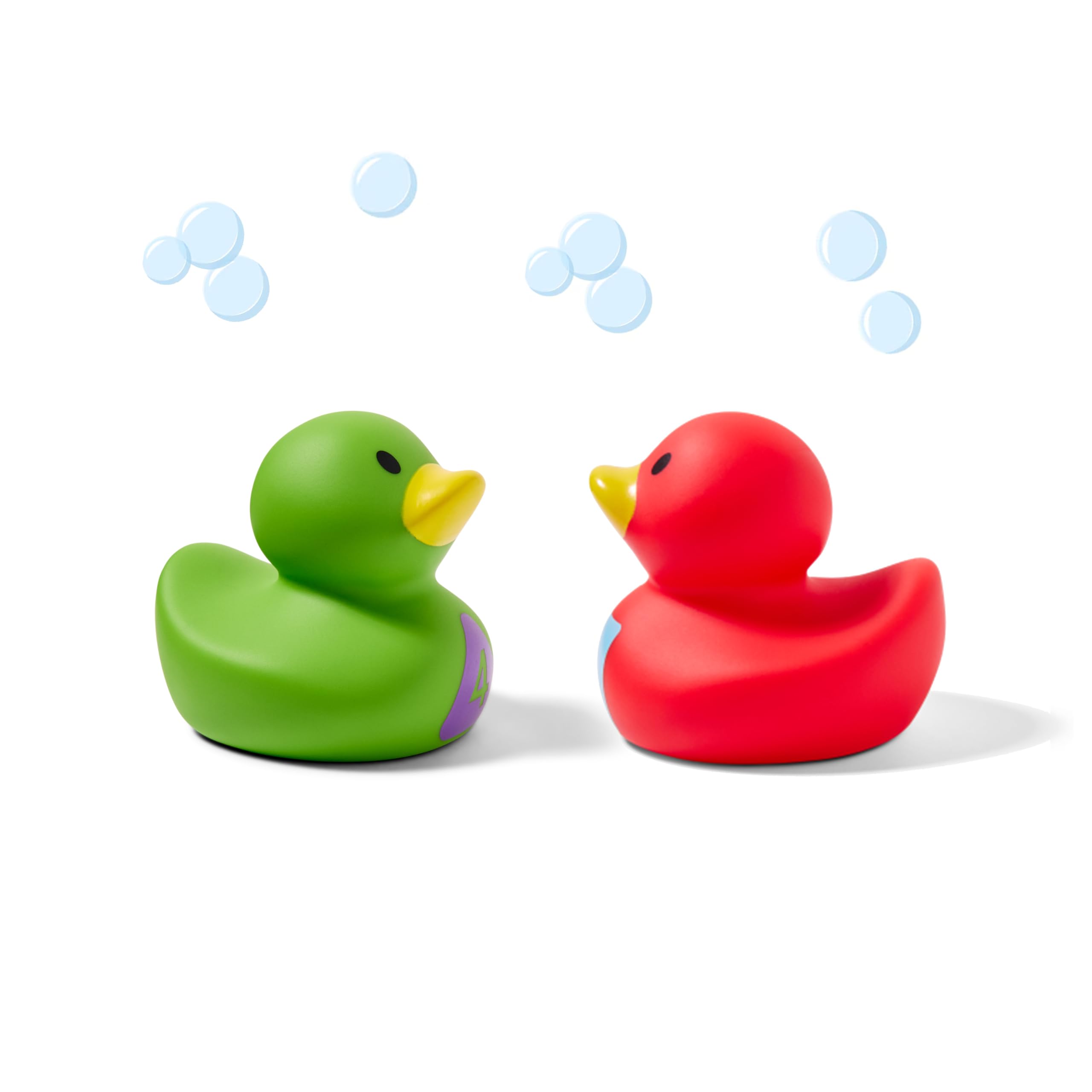 munchkin-lot-de-5-canards-de-bain-ducatifs-flottants-jouets-de-bain-en-caoutchou image 4