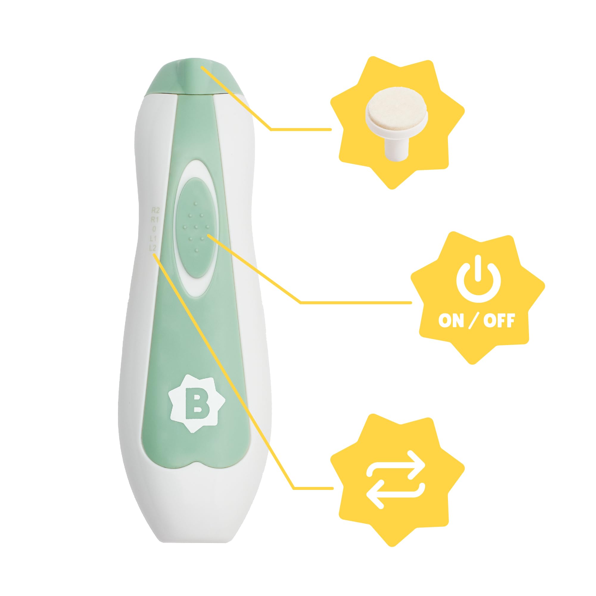 badabulle-lime-ongles-lectrique-b-b-6-embouts-interchangeables-3-recharges-silen image 4