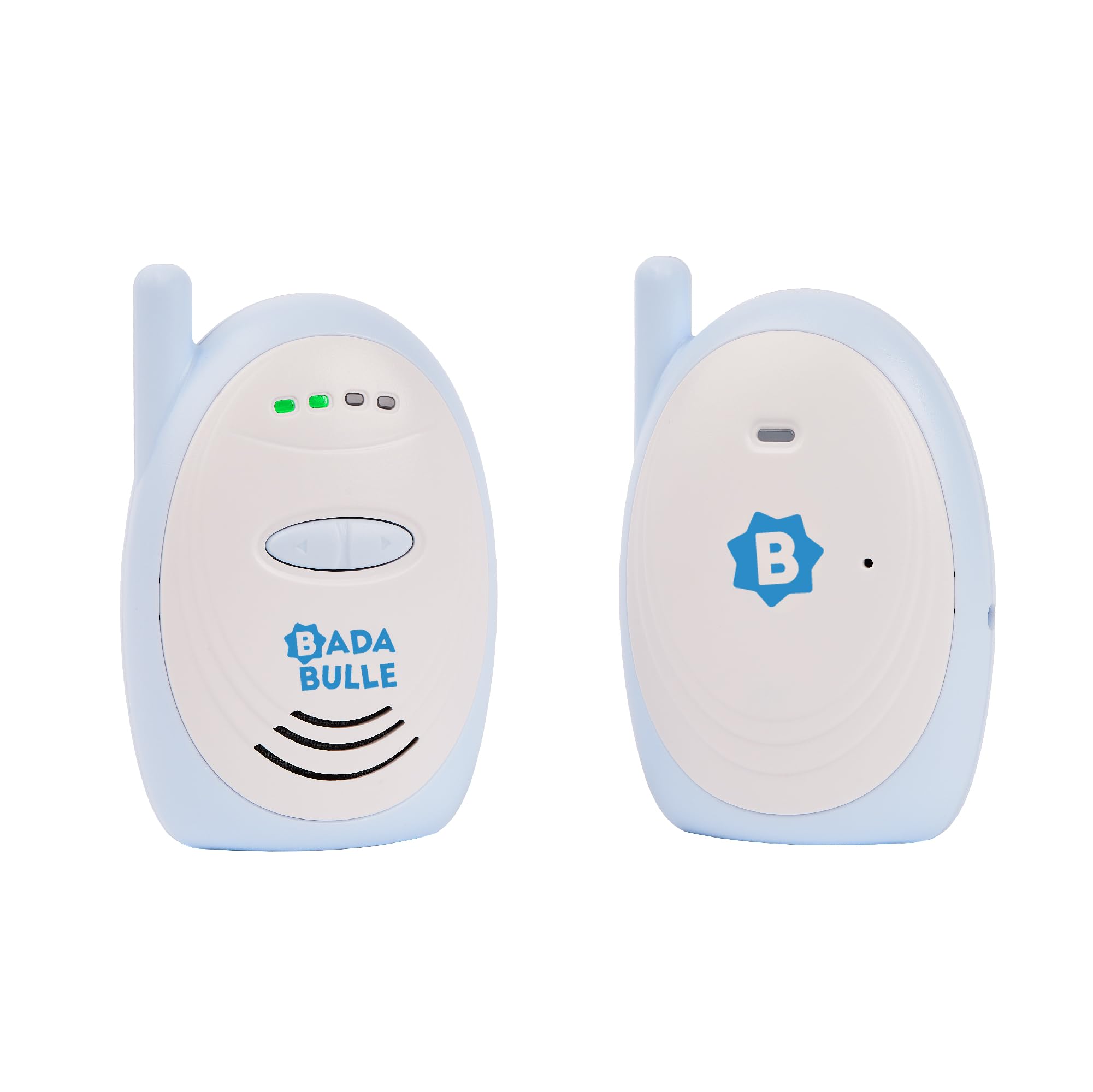 badabulle-babyphone-audio-300m-compact-alarme-sonore-et-visuelle-clip-ceinture-f image 1