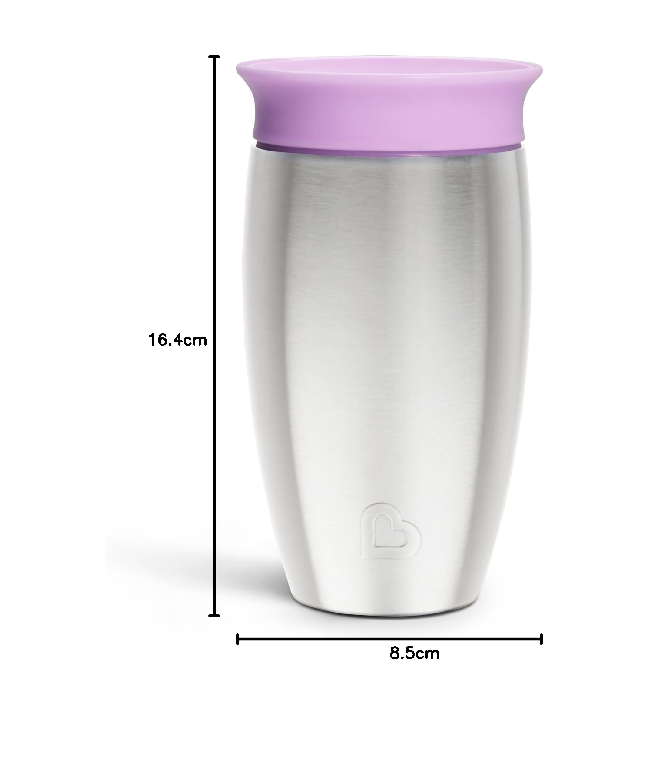 munchkin-miracle-360-acier-inoxydable-tasse-d-apprentissage-antifuites-296-ml-sa image 8