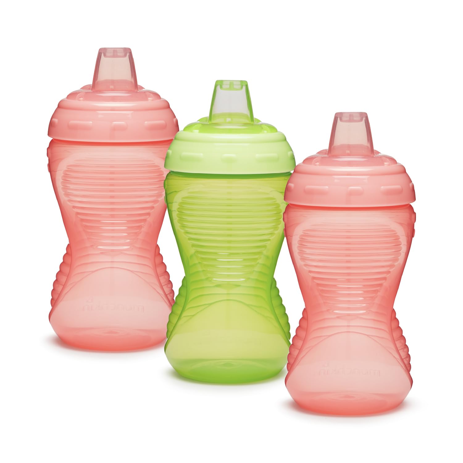 munchkin-mighty-grip-lot-de-3-gobelets-d-apprentissage-avec-bec-souple-296-ml-10 image 1