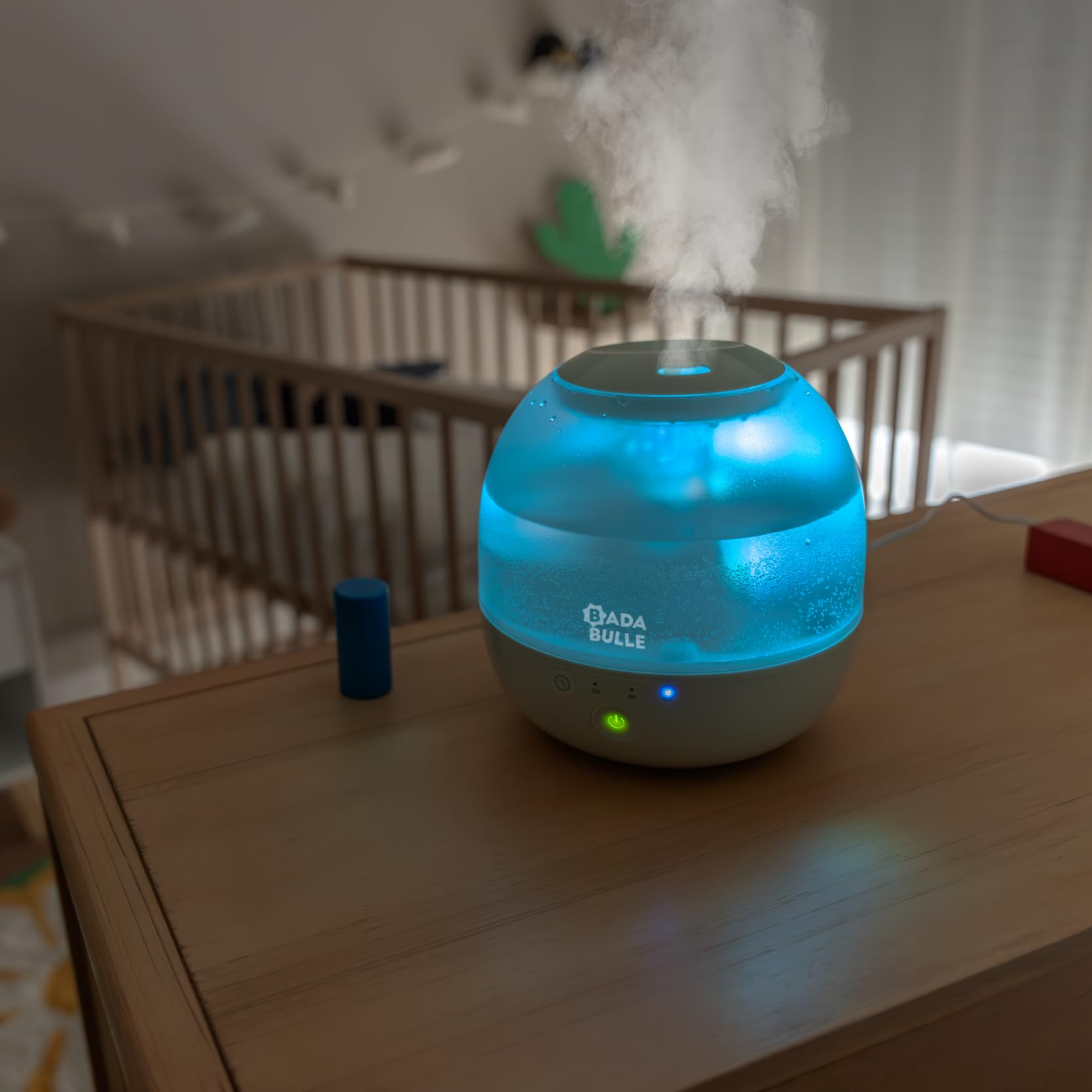 badabulle-humidificateur-d-air-vapeur-froide-bubble-veilleuse-multicolore-r-serv image 2