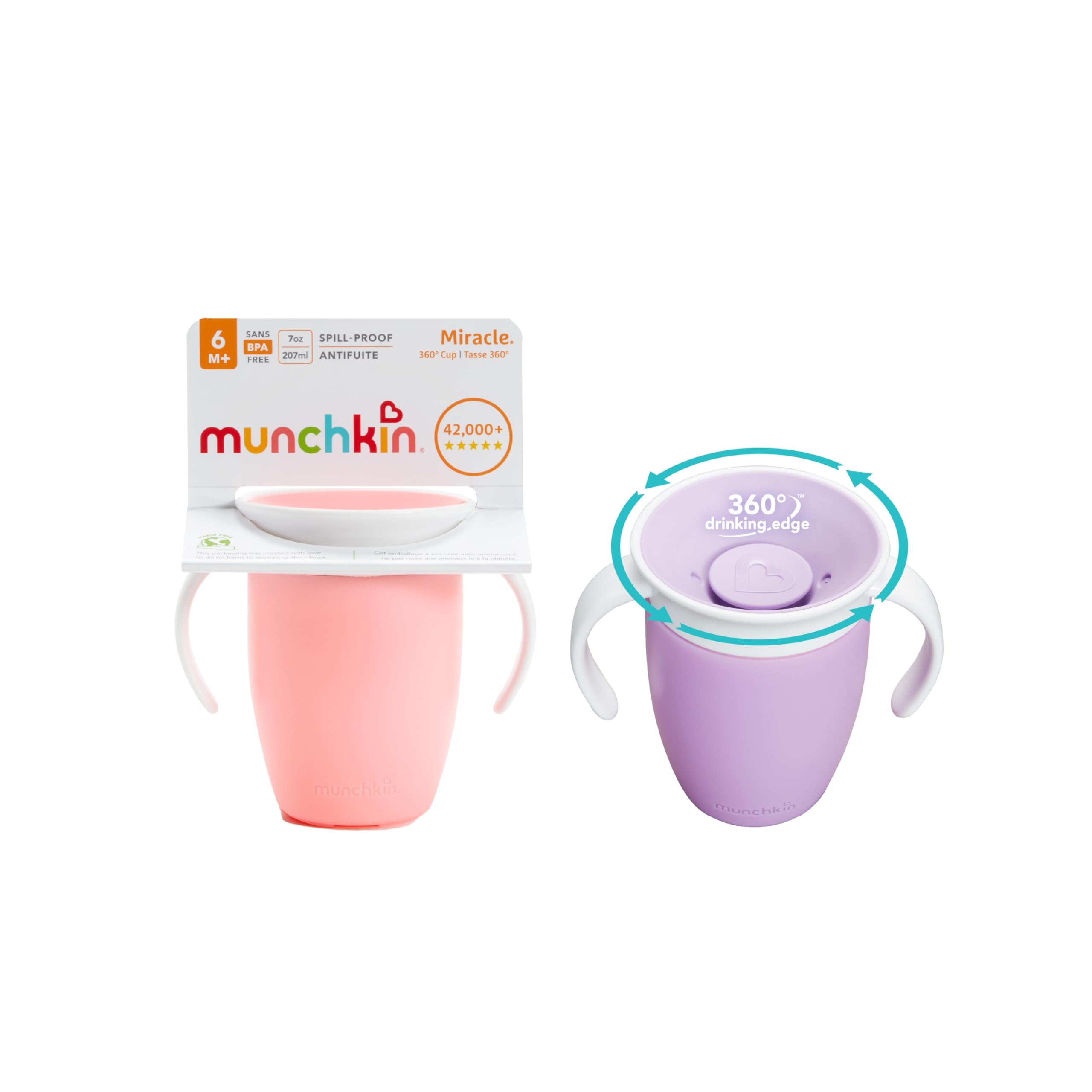 munchkin-miracle-360-lot-de-2-tasses-d-apprentissage-207-ml-avec-poign-es-antifu image 7