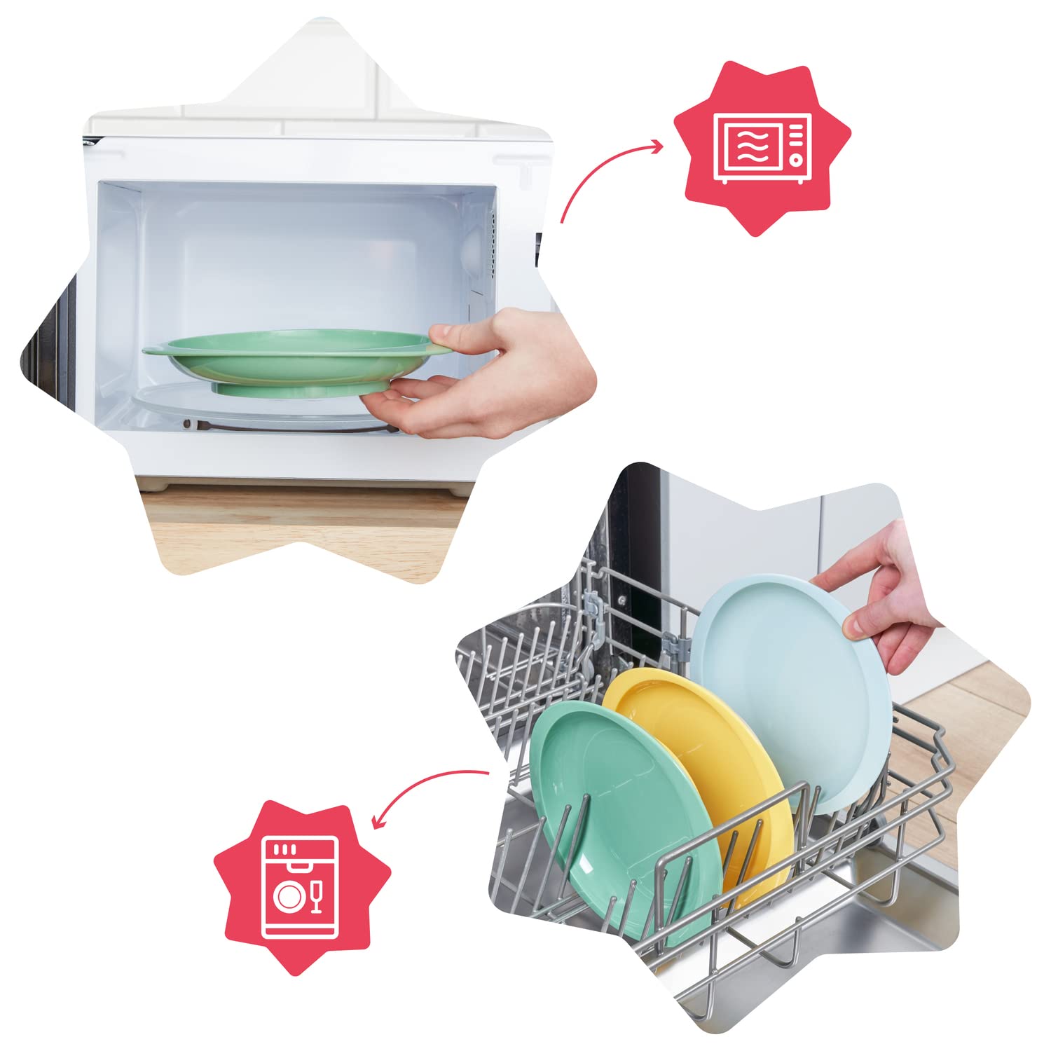 badabulle-lot-de-3-assiettes-antid-rapantes-et-incassables-18-cm-avec-bords-rele image 3