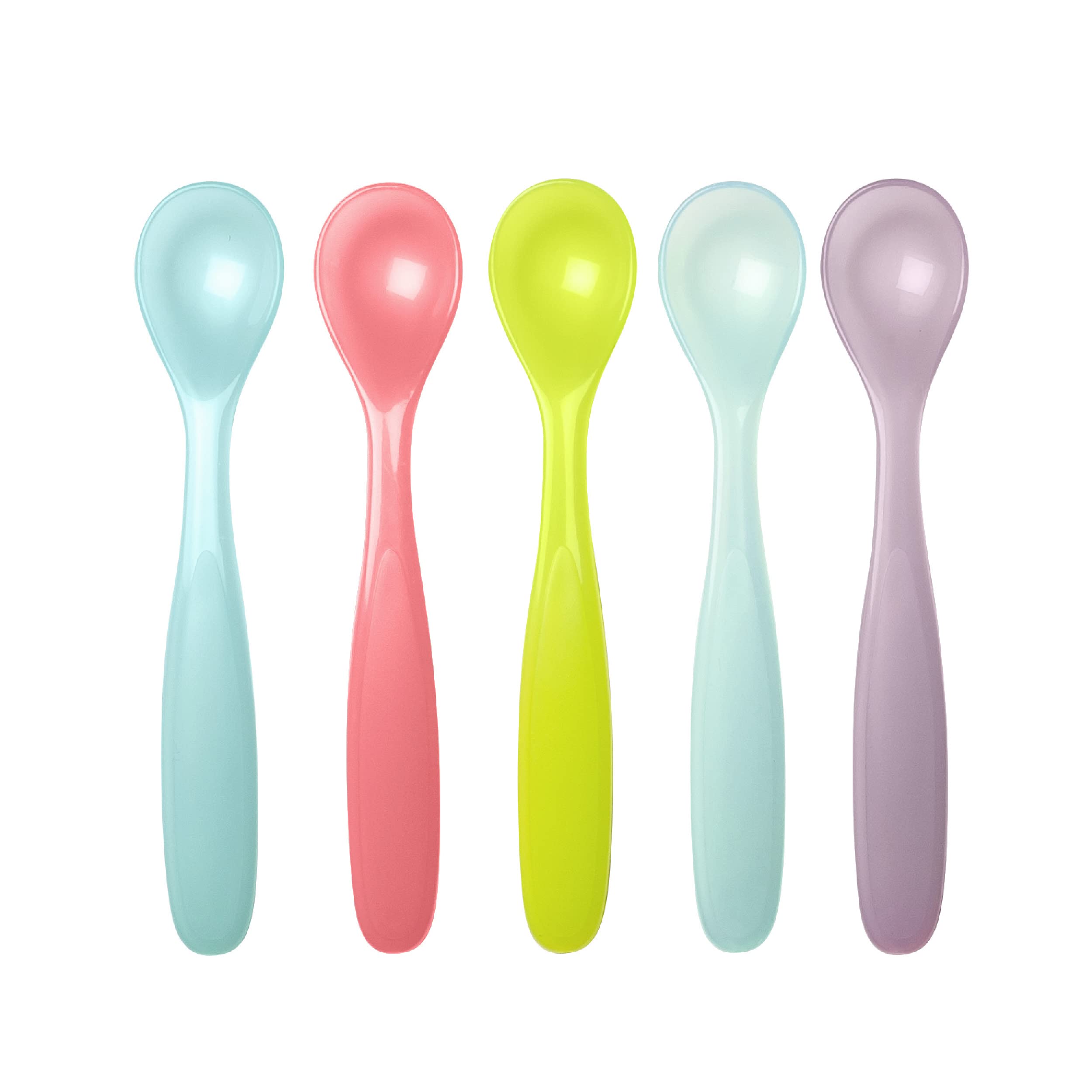 badabulle-cuill-res-souples-funcolors-x5-cuill-res-d-apprentissage-b-b-d-s-6-moi image 1
