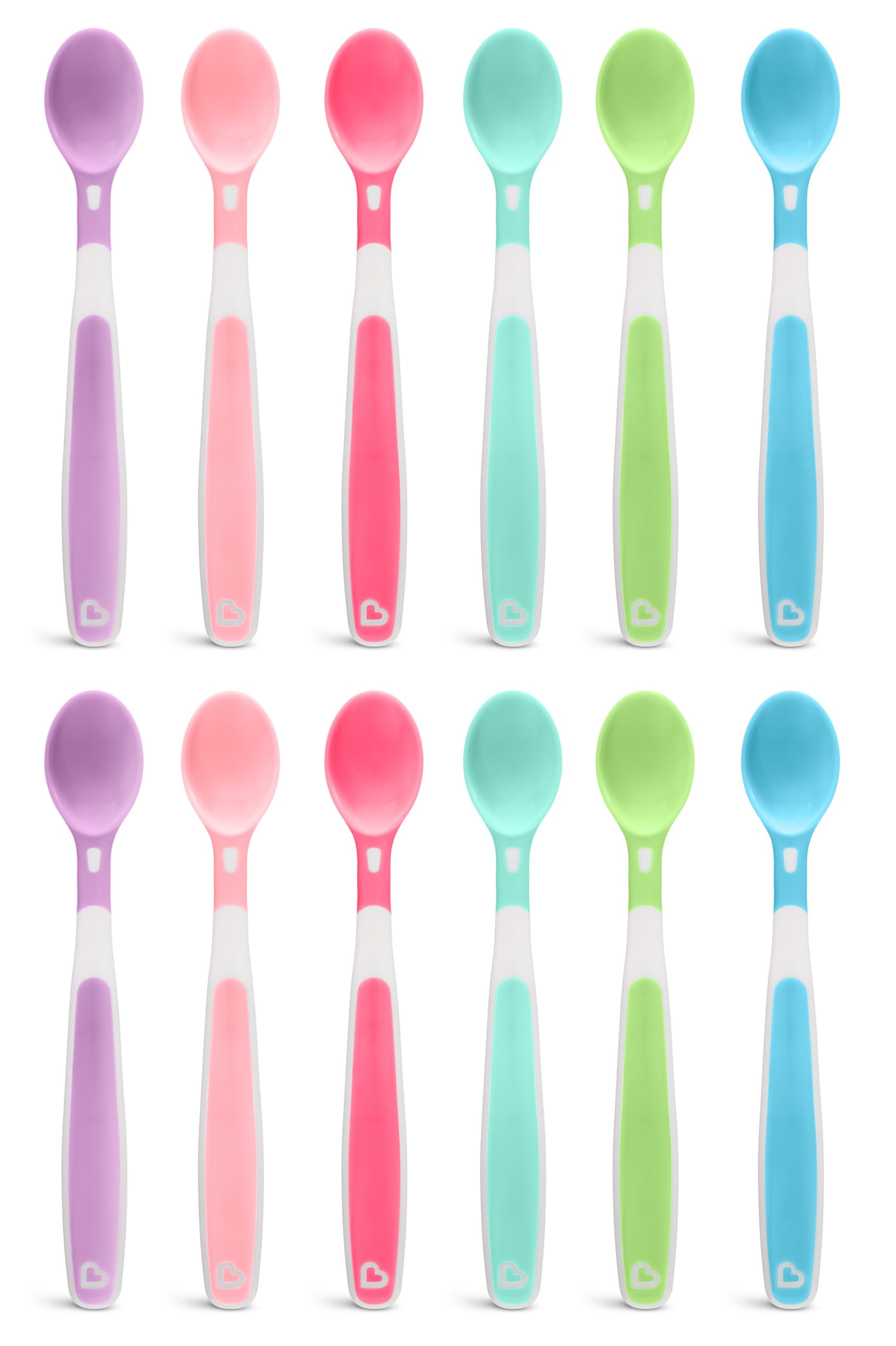 munchkin-cuill-res-pointe-souple-pour-b-b-lot-de-12-cuill-res-de-sevrage-ergonom image 1