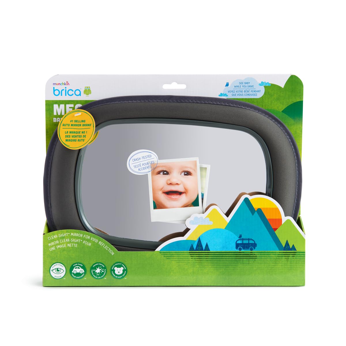 munchkin-miroir-de-voiture-b-b-in-sight-extra-large-miroir-convexe-anti-choc-tes image 3