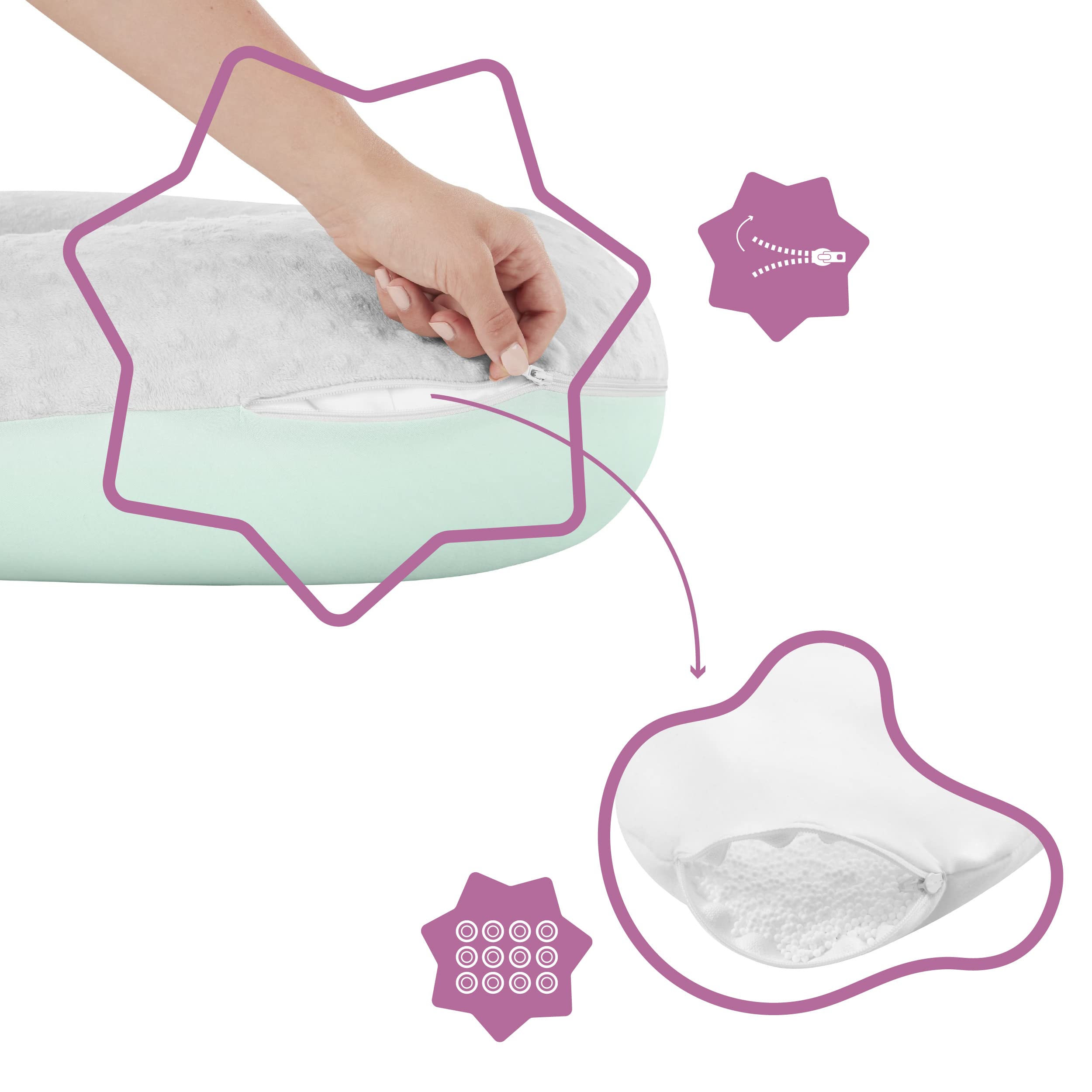 badabulle-coussin-d-allaitement-volutif-fluffy-coussin-de-grossesse-et-allaiteme image 4