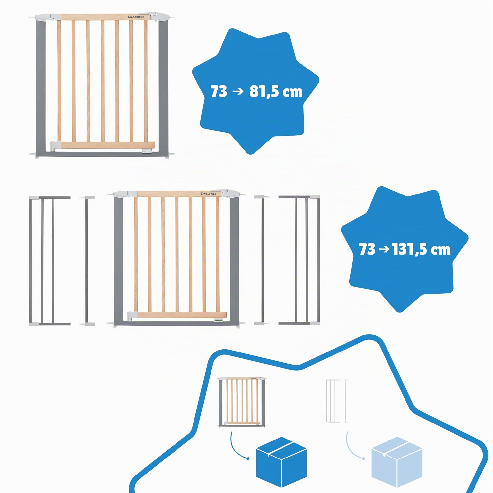 badabulle-safe-lock-barri-re-de-s-curit-enfant-sans-per-age-extensible-73-81-5-c image 5