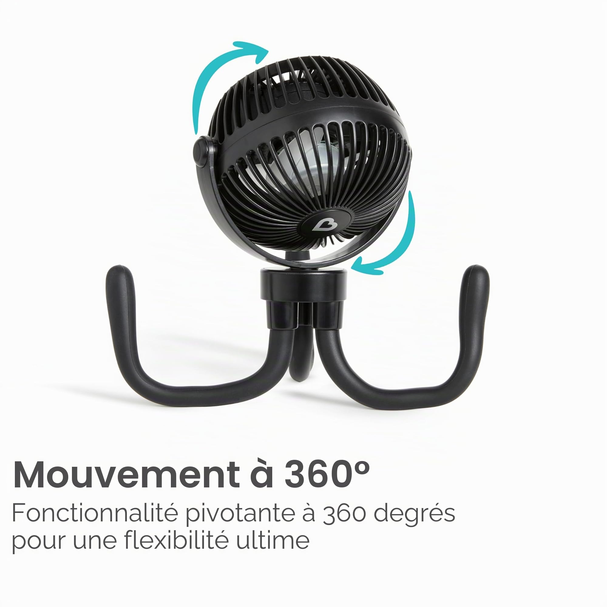 munchkin-ventilateur-de-poussette-portable-mini-360-4-vitesses-lumi-res-led-colo image 2