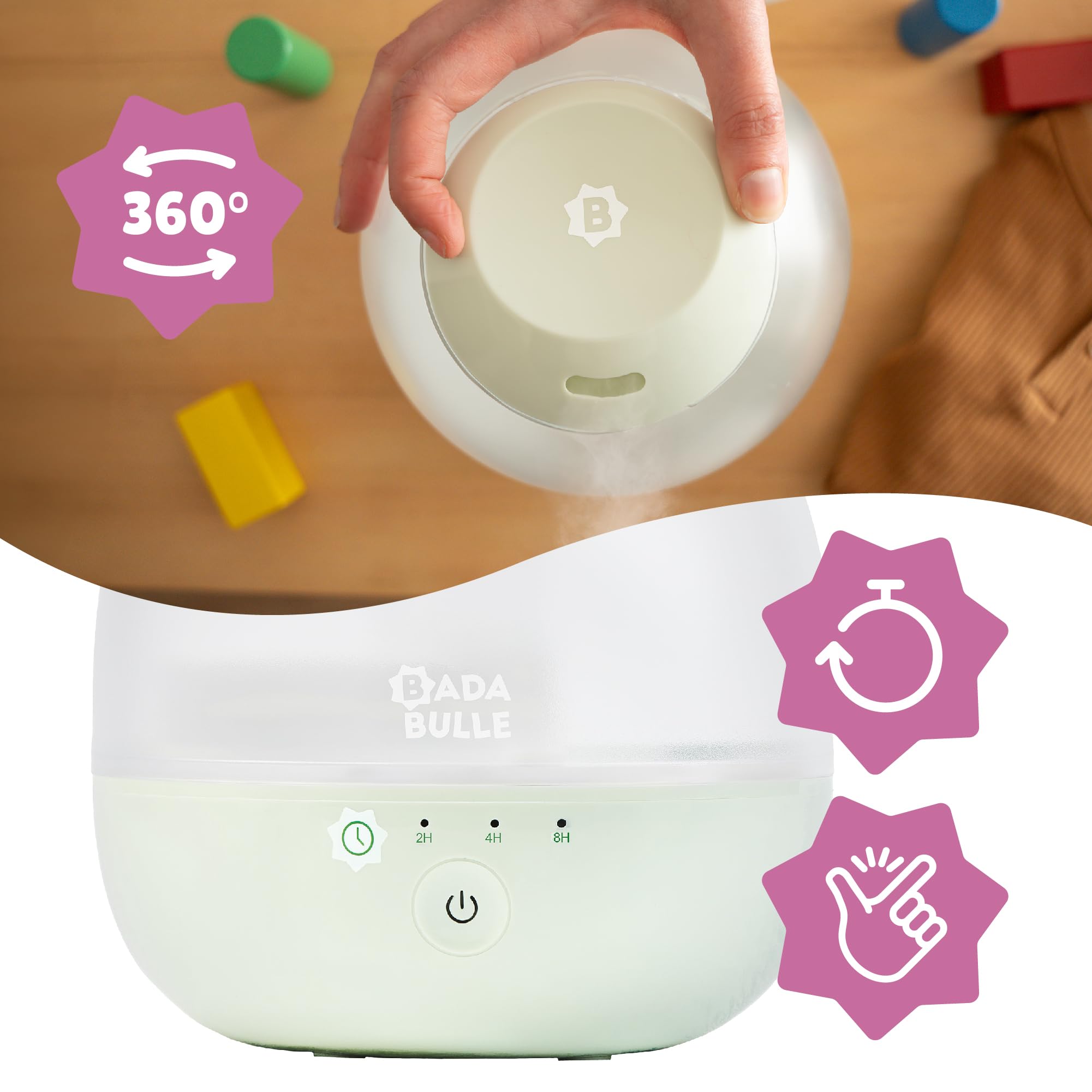 badabulle-humidificateur-d-air-vapeur-froide-bubble-veilleuse-multicolore-r-serv image 5