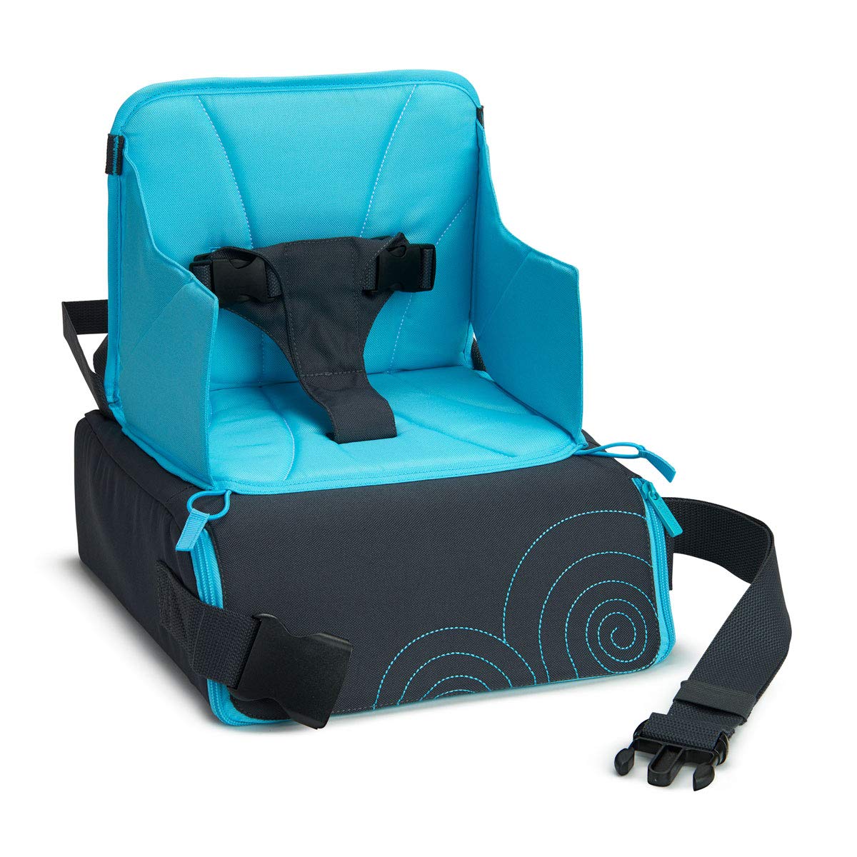 munchkin-si-ge-rehausseur-de-voyage-pliable-chaise-haute-portable-convertible-en image 1