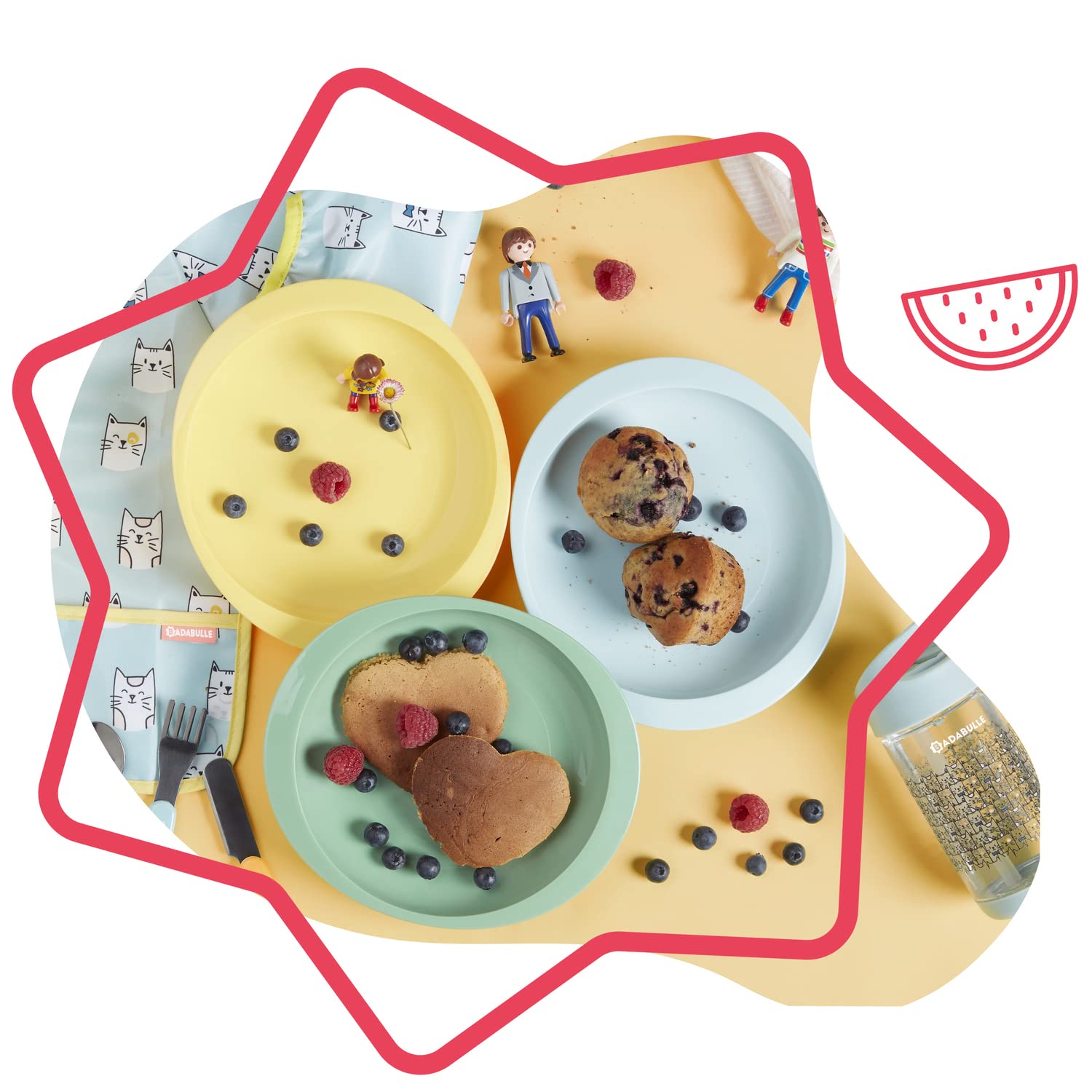badabulle-lot-de-3-assiettes-antid-rapantes-et-incassables-18-cm-avec-bords-rele image 7